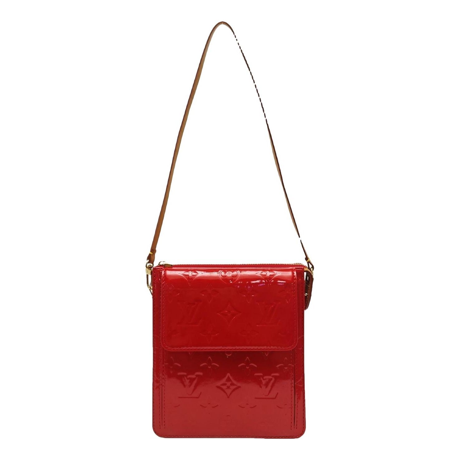 Mott patent leather handbag
