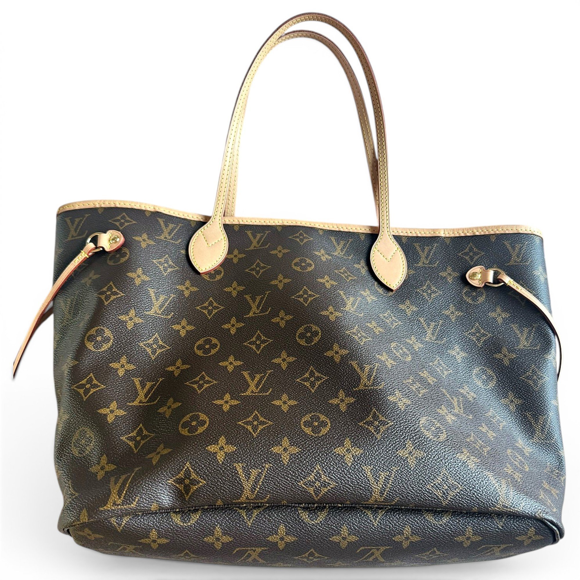 Neverfull leather tote