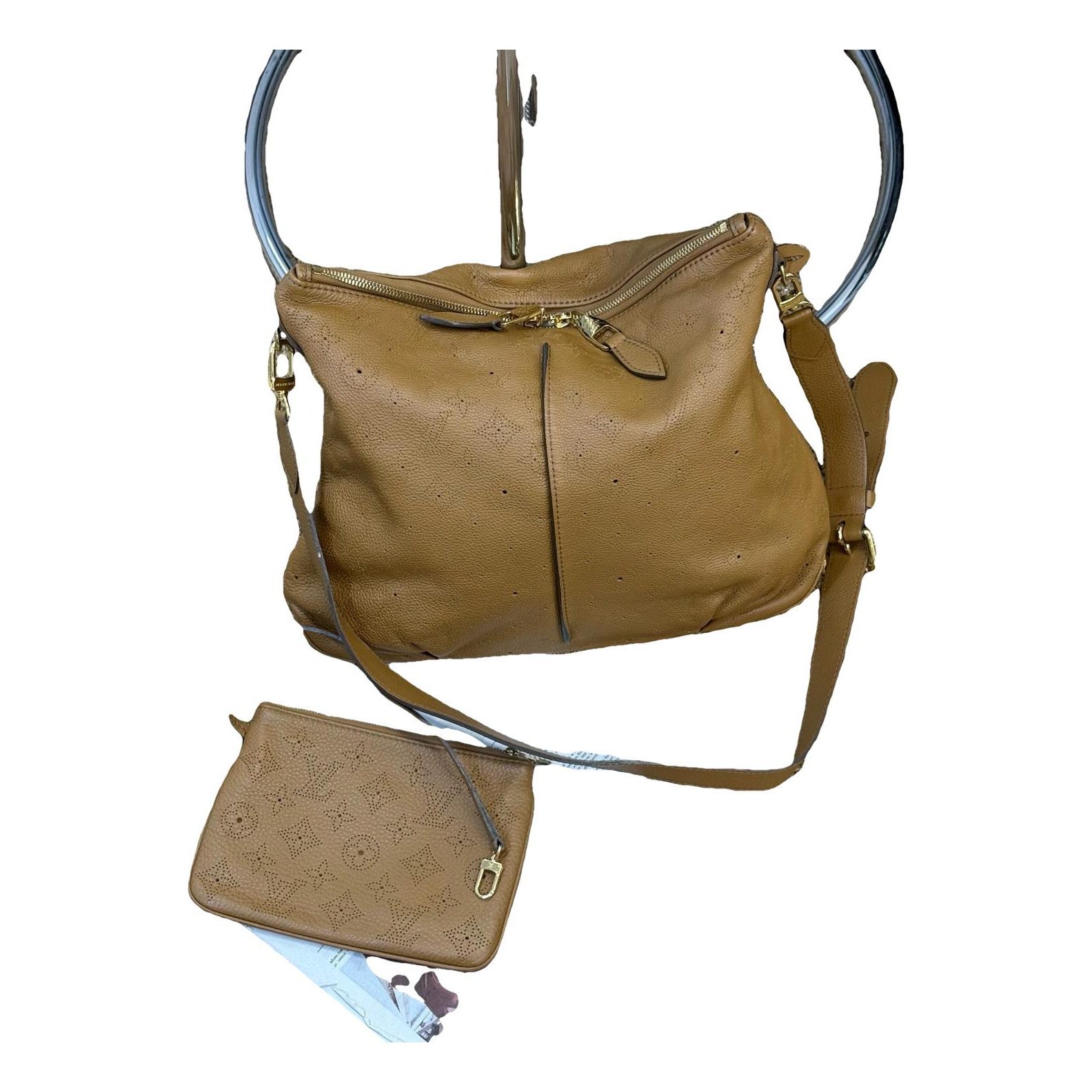 Leather handbag