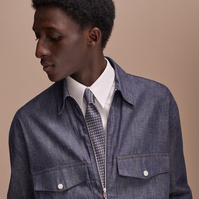 Faconnee H Bicolore tie