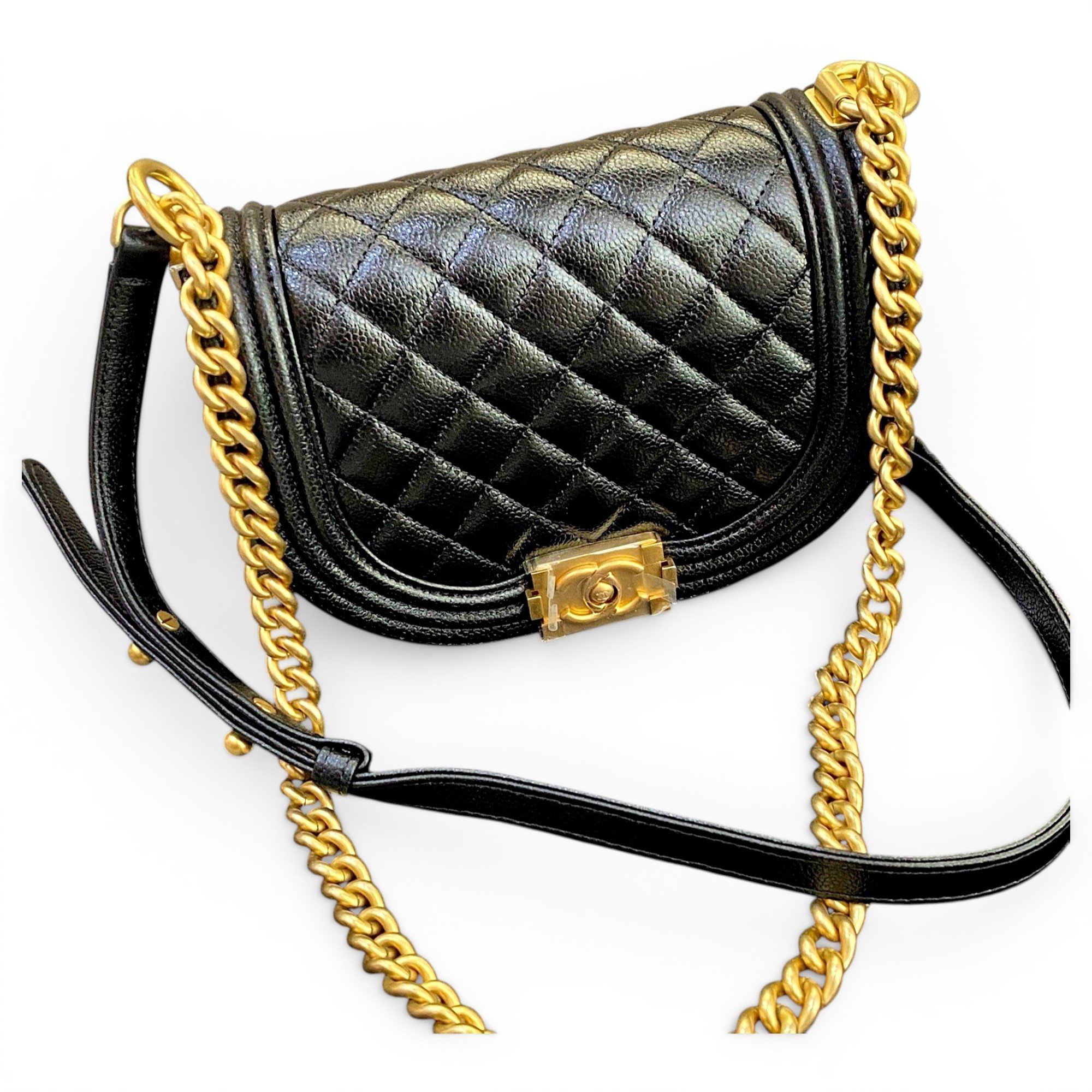Leather handbag