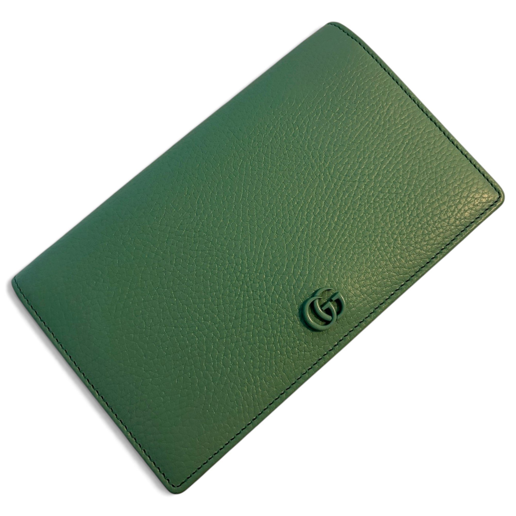 GG Marmont Chain Flap Wallet leather crossbody bag