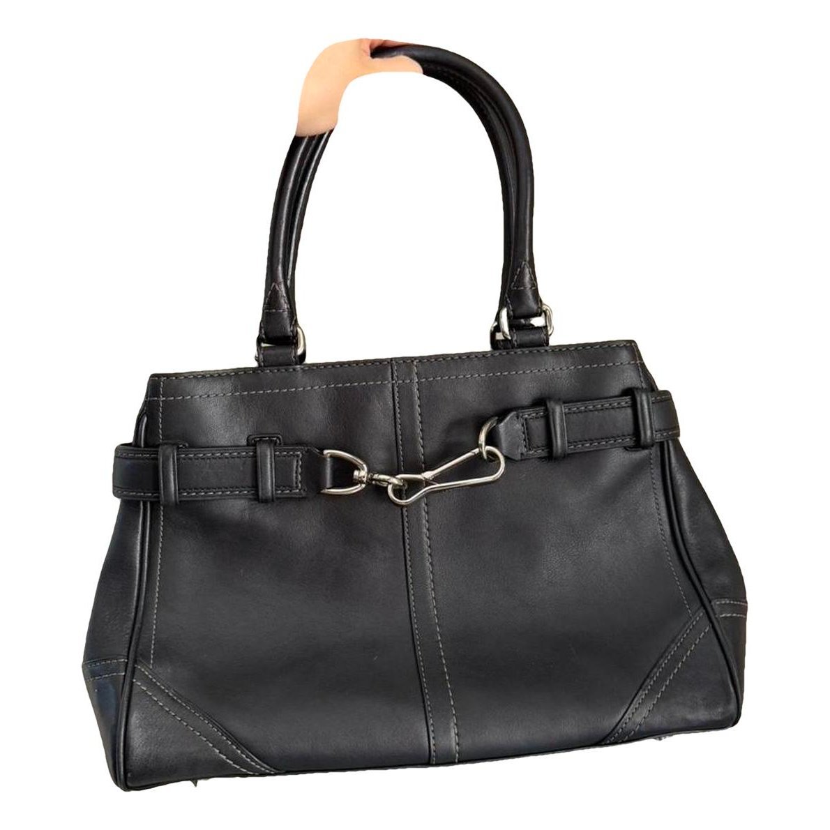 Leather handbag