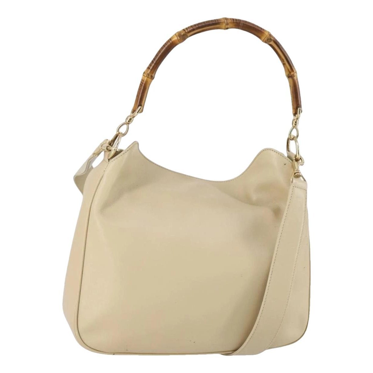 Bamboo leather handbag