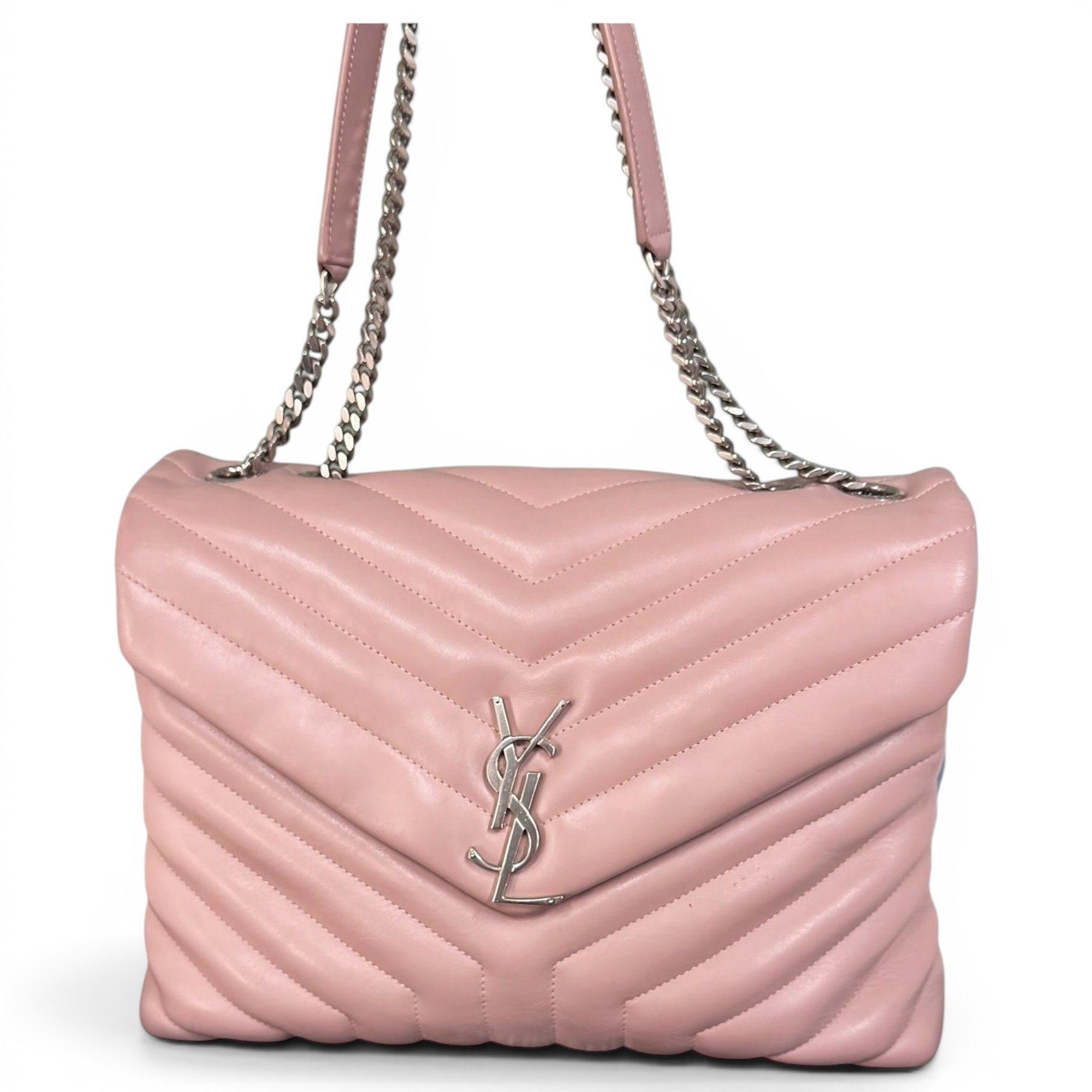 Collége monogramme leather handbag