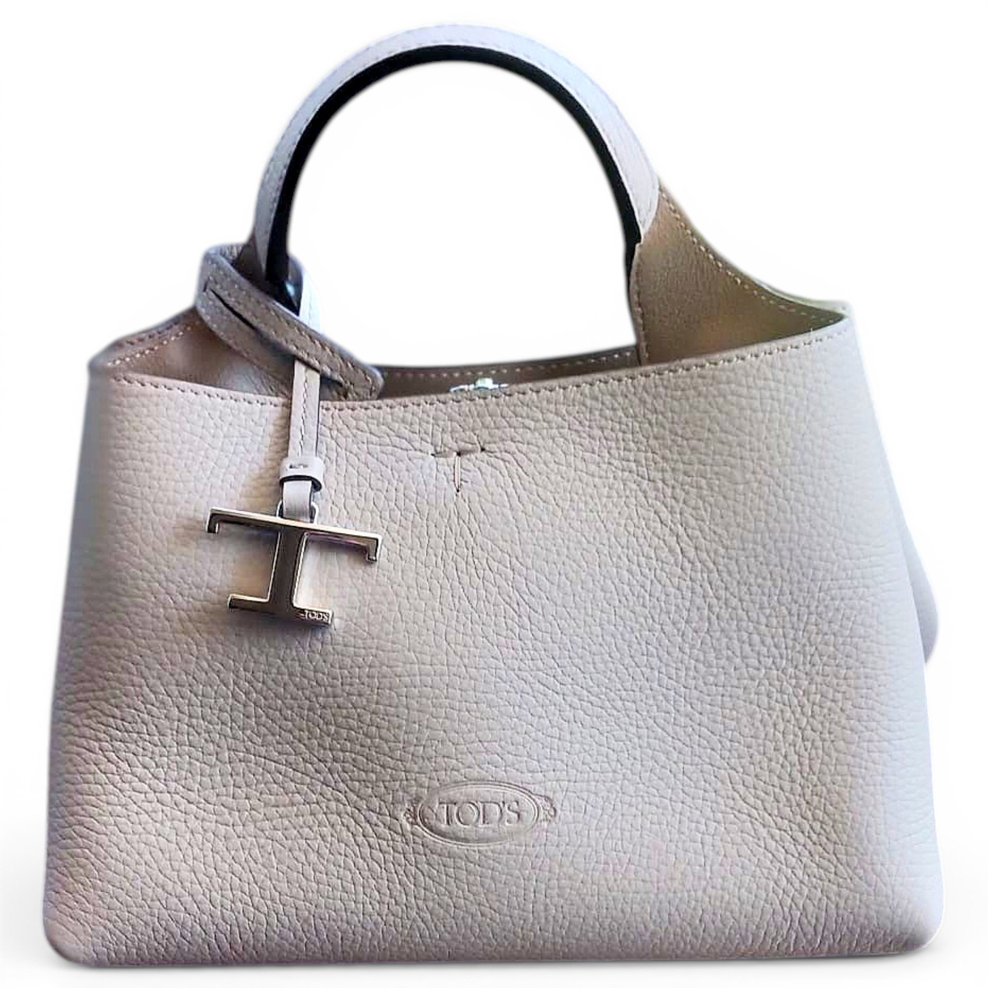 Leather tote