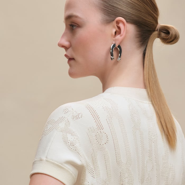Blanc Naturel "Palefroi Remix" Sleeveless Sweater