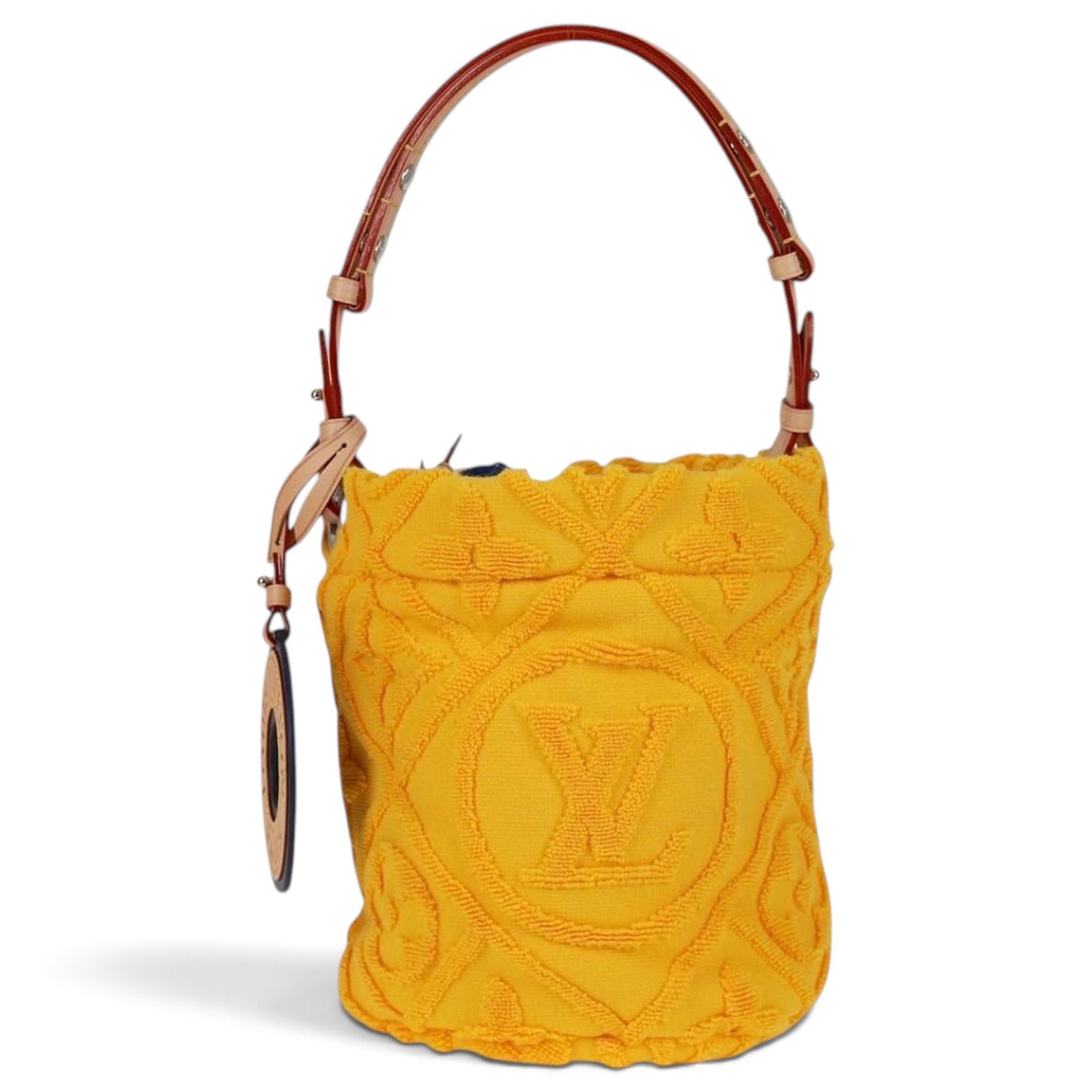 Bucket cloth handbag