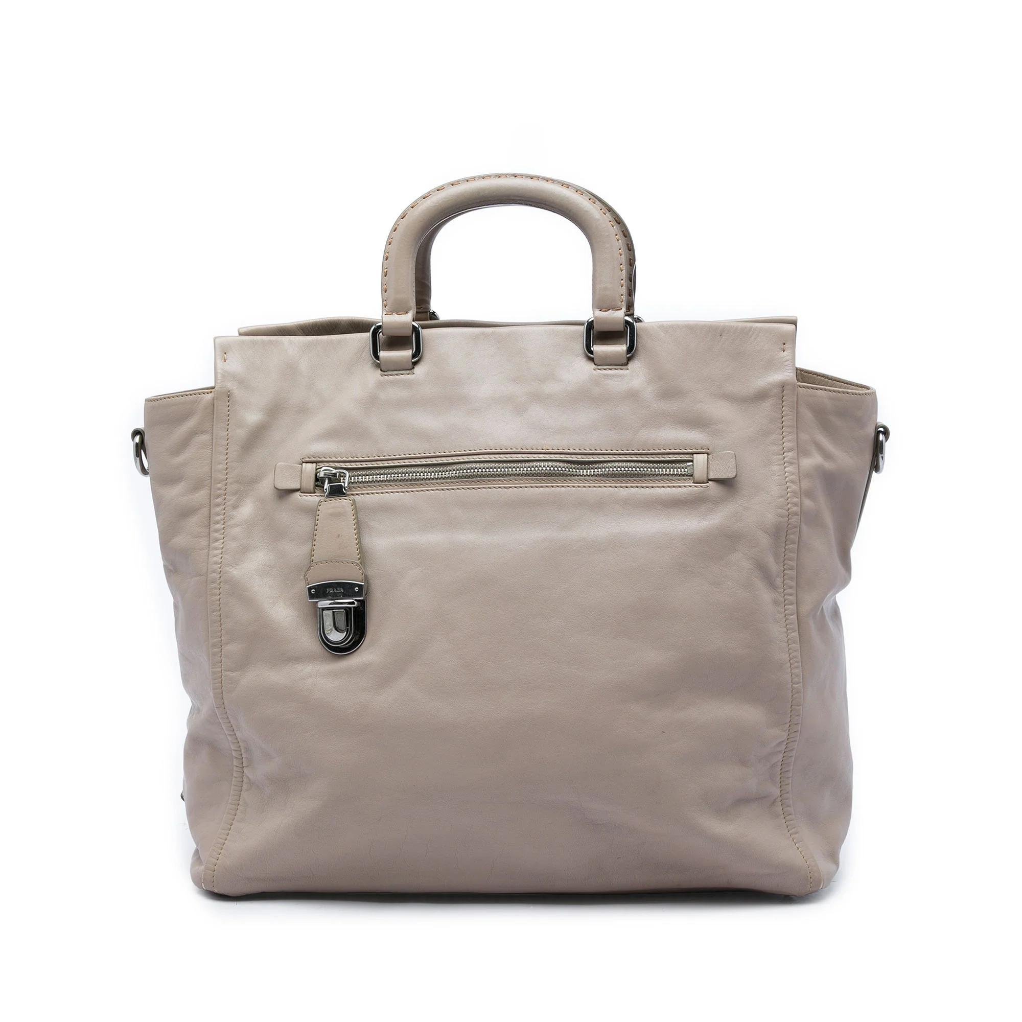 Prada Pocket pony-style calfskin handbag