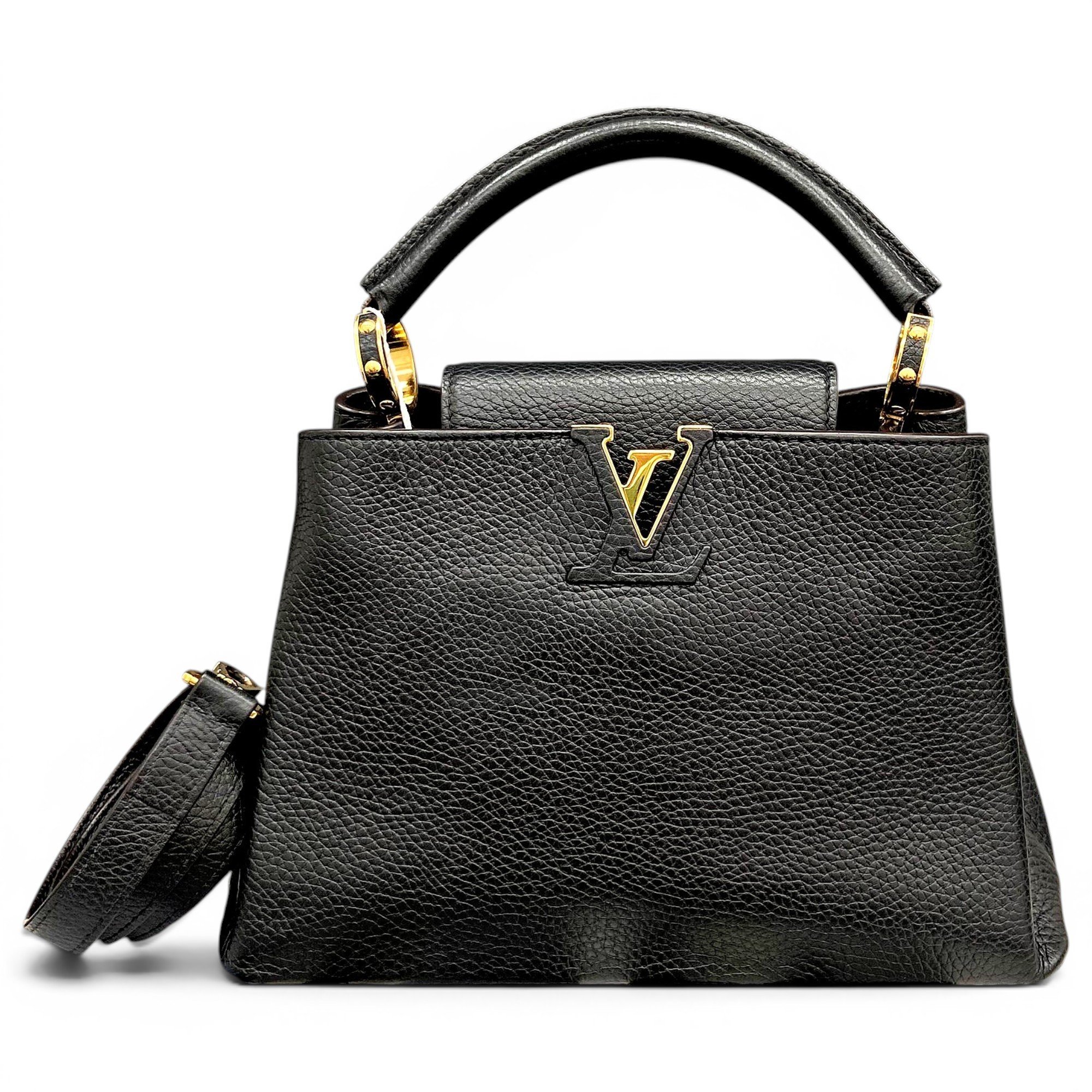 Capucines leather handbag