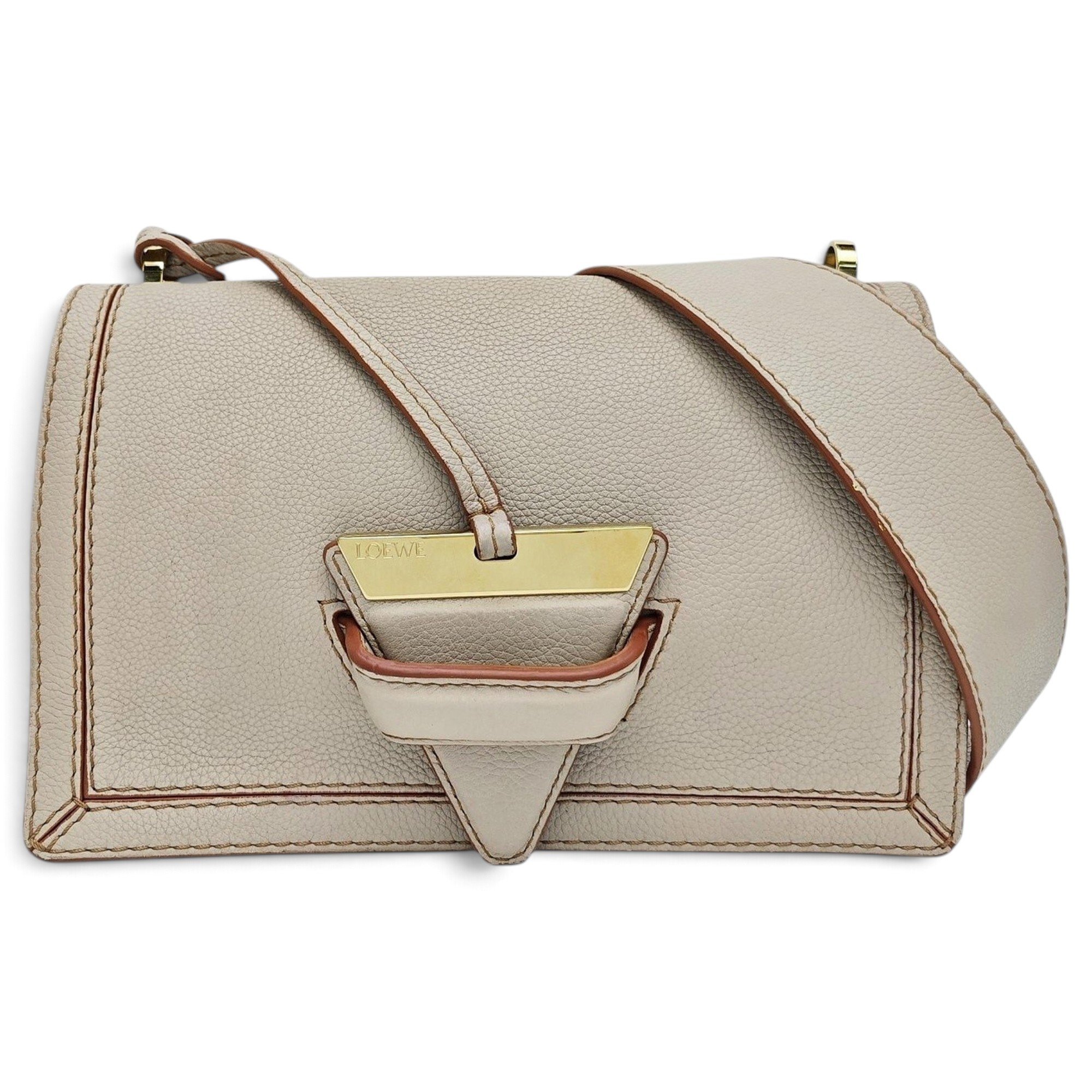 Barcelona leather handbag