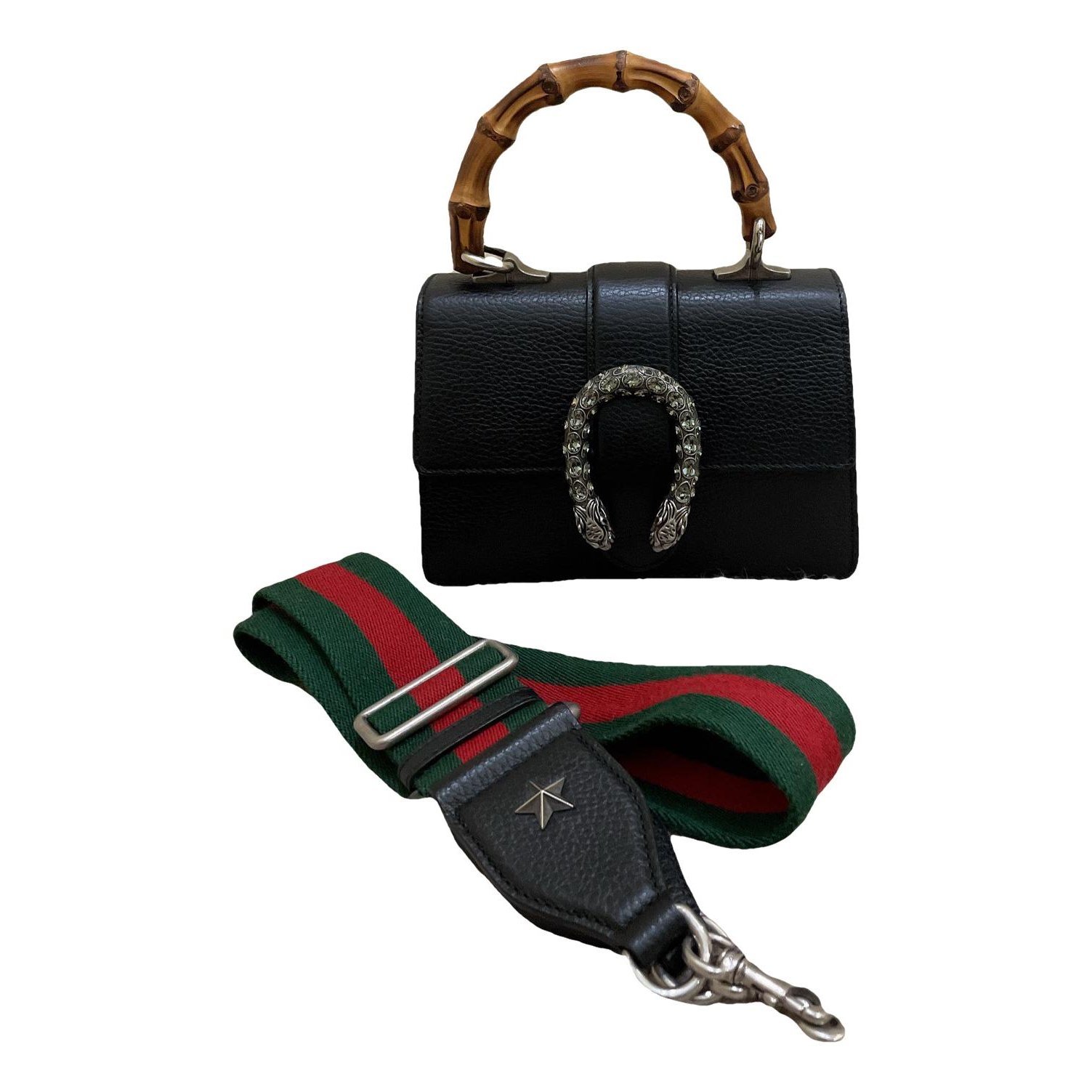 Dionysus Bamboo leather handbag