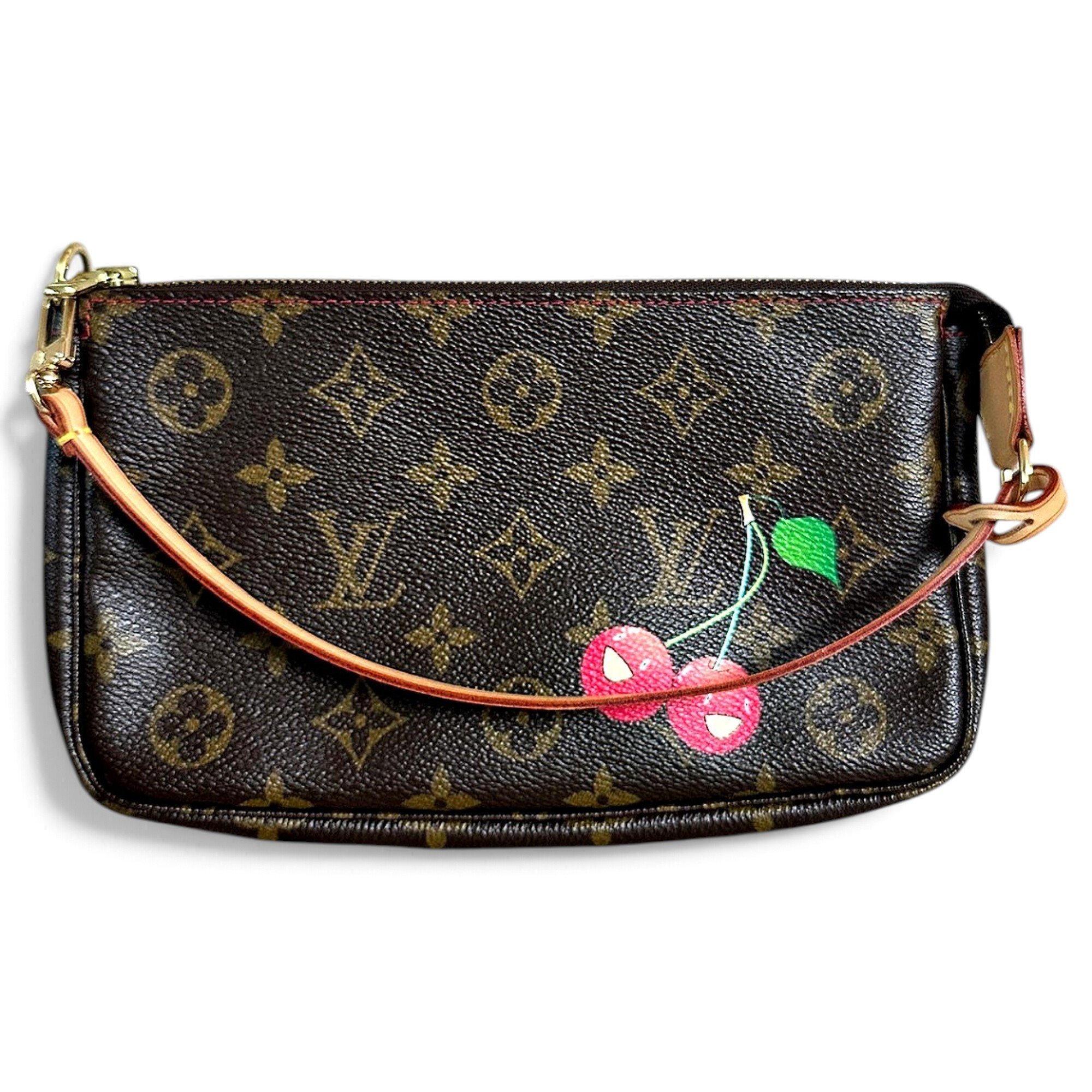 Louis Vuitton Pochette Accessoire leather handbag