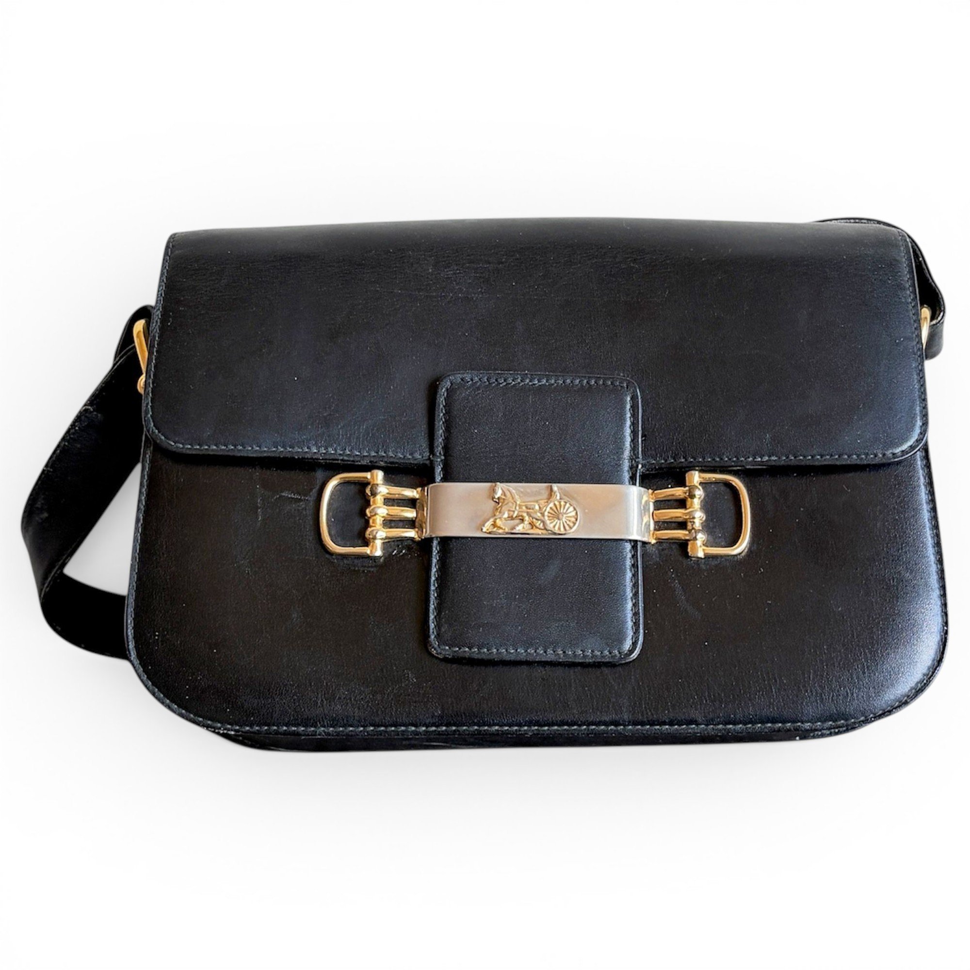 Classic leather handbag