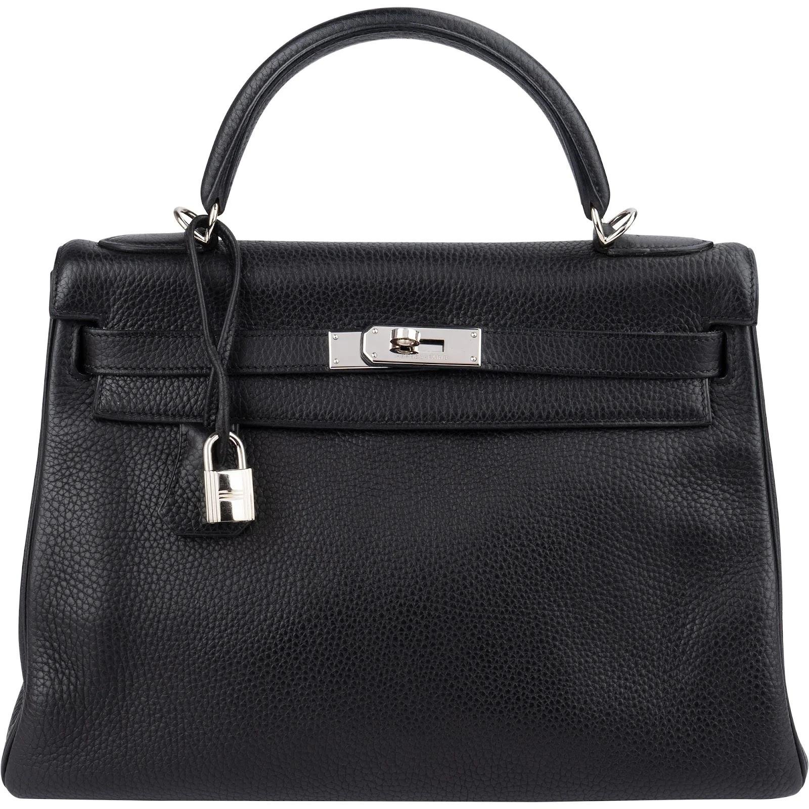 Kelly 32 leather handbag