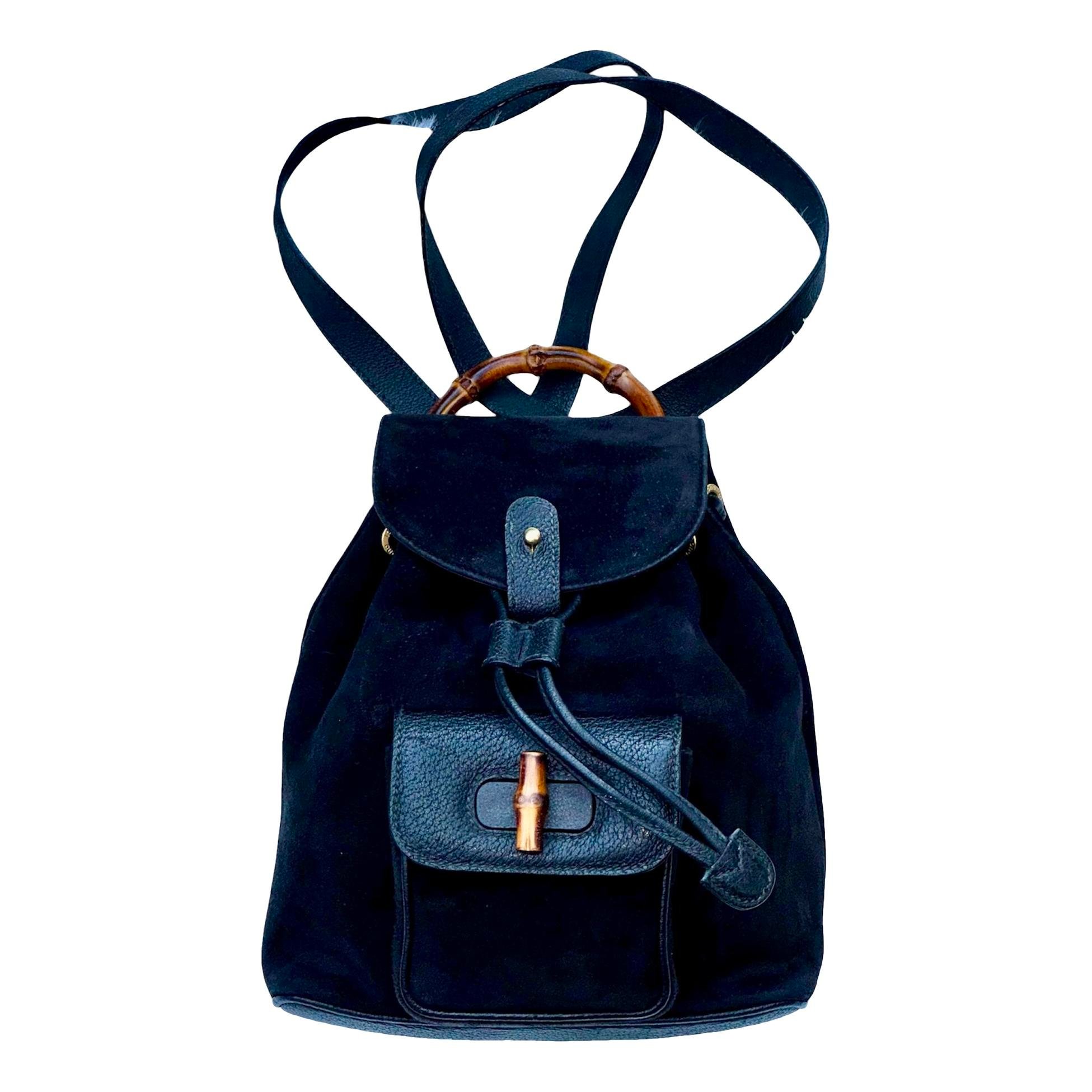 Bamboo Tassel Oval backpack