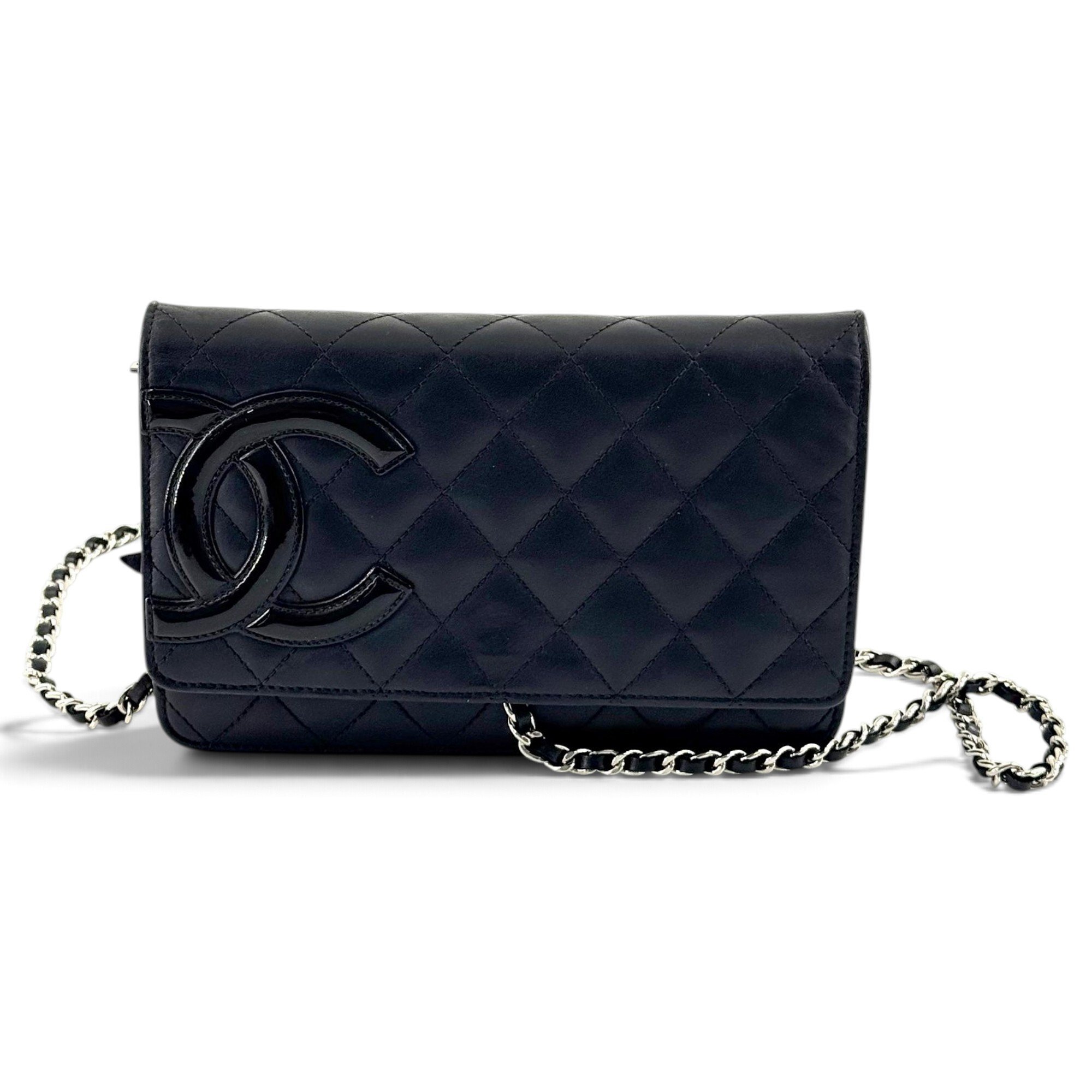 Wallet On Chain Timeless/Classique leather handbag