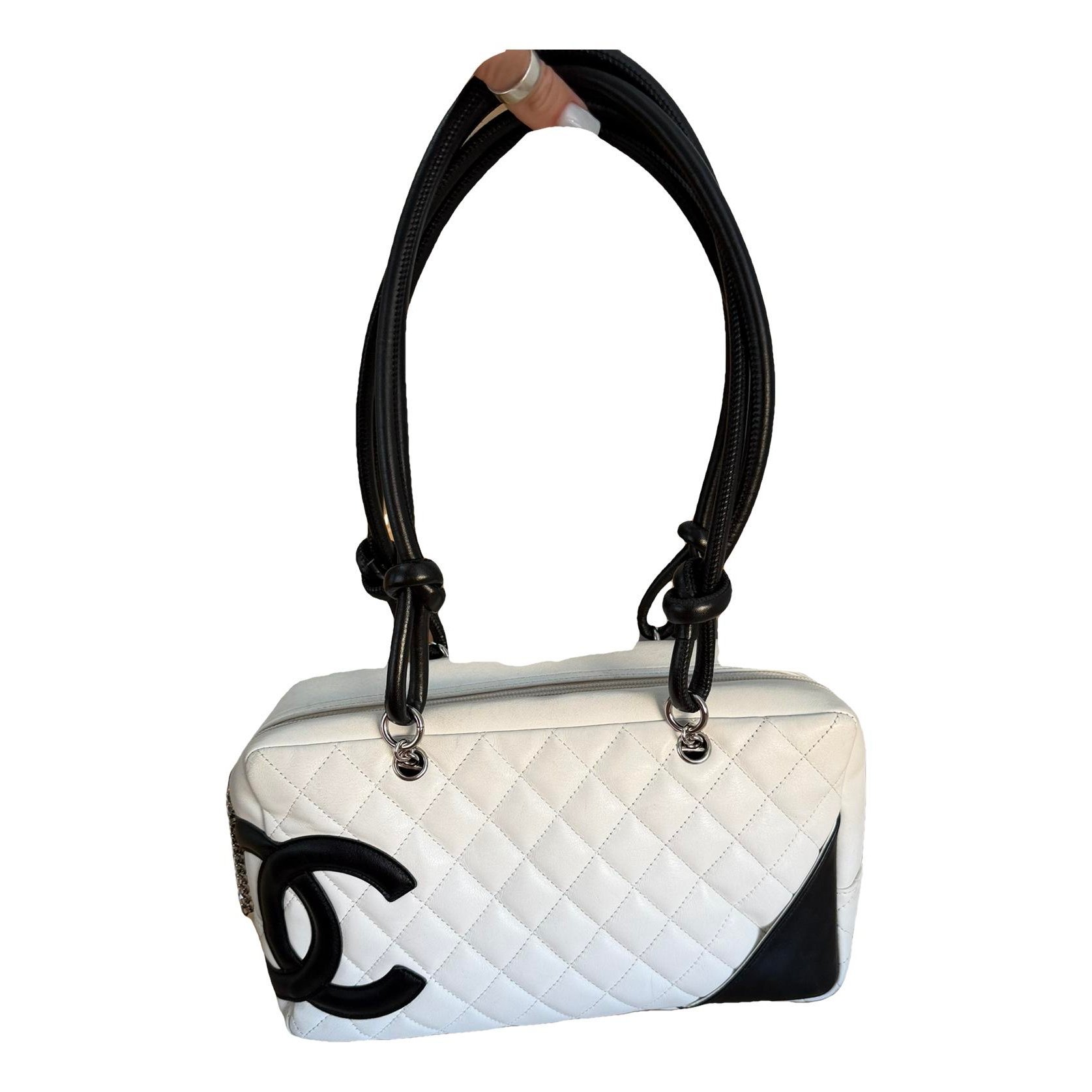 Cambon Large Rectangle leather handbag