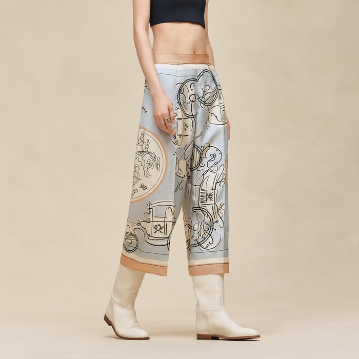 Gris Paruline "Ex-libris a Main Levee" Short Pants