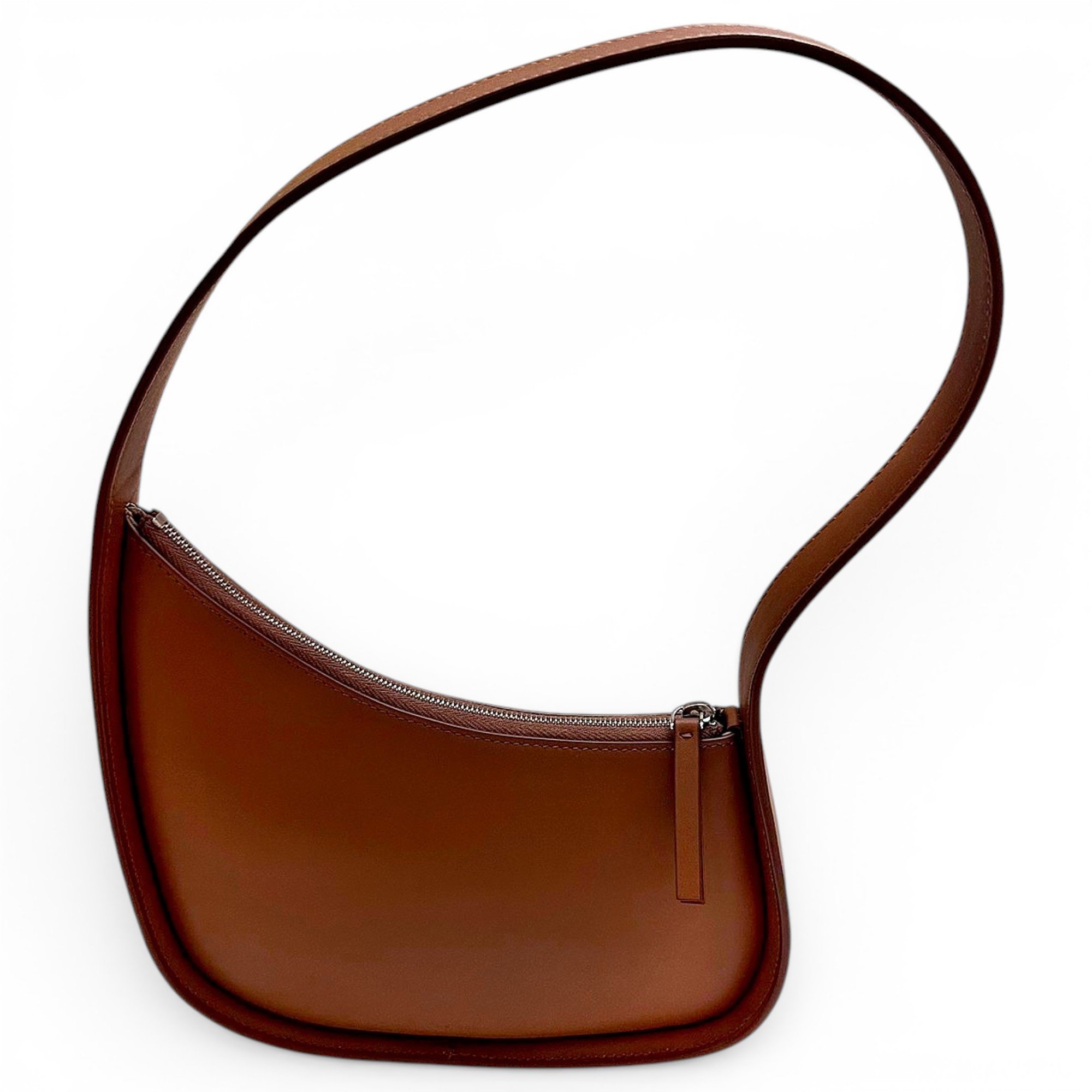 Half Moon leather handbag