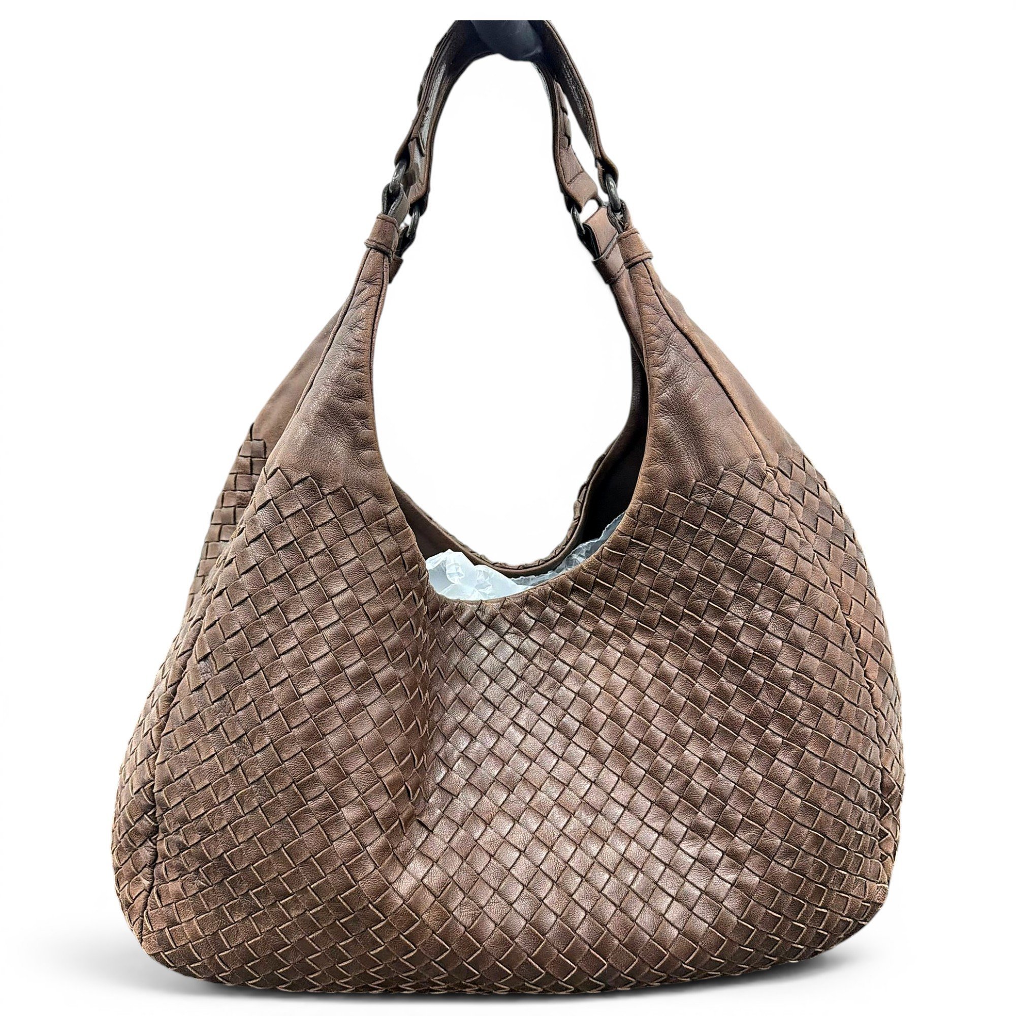 Campana leather handbag