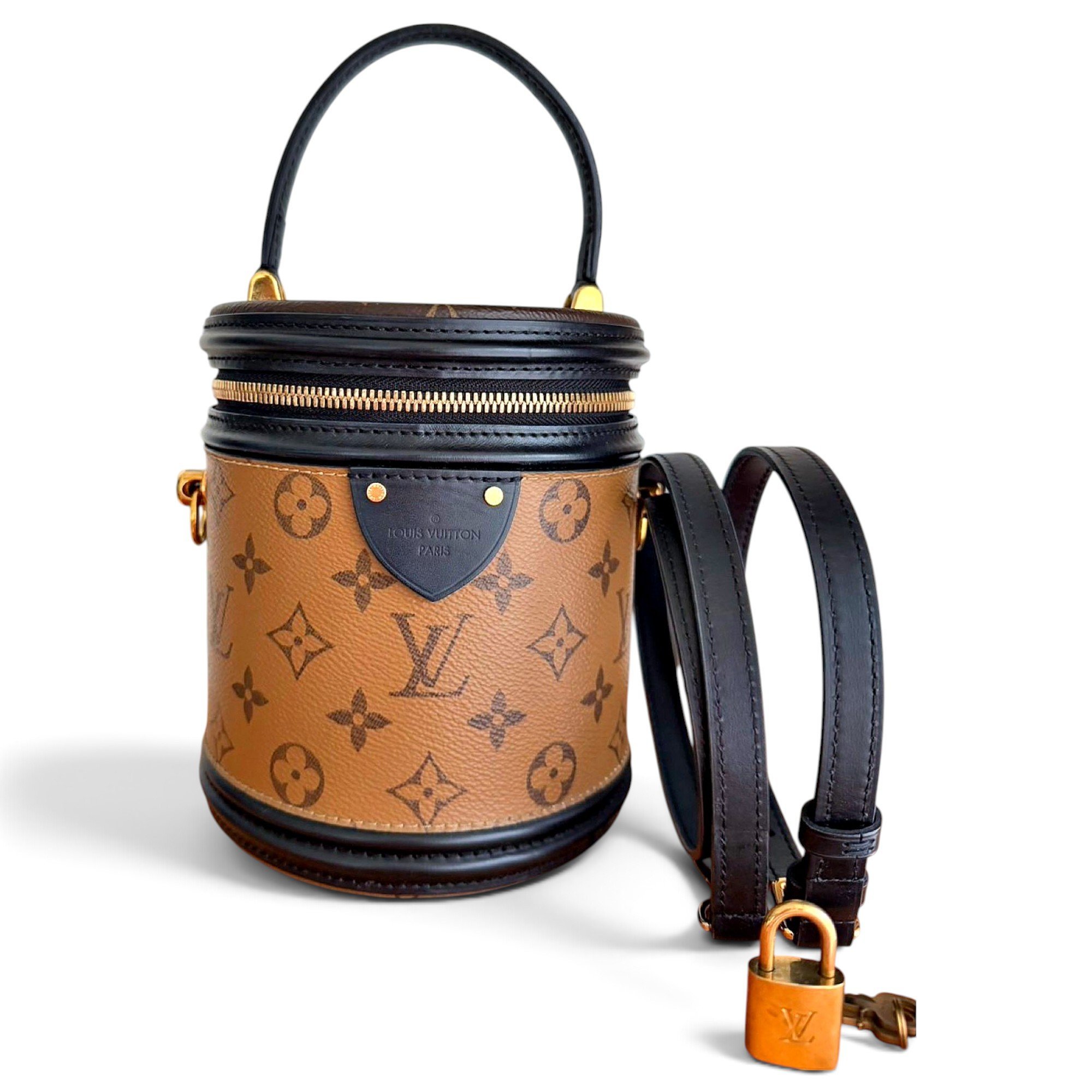 Cannes leather handbag