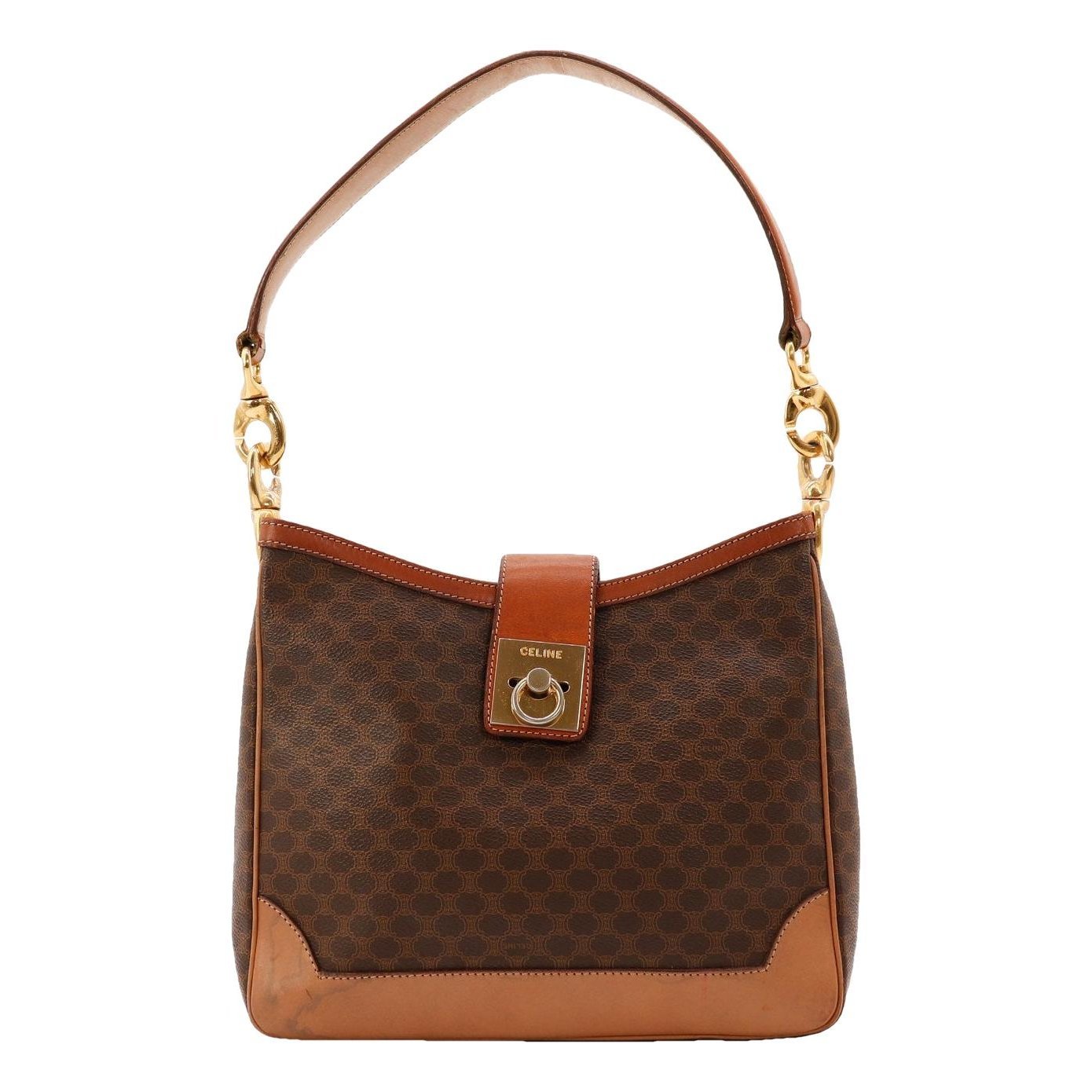 Hobo leather handbag