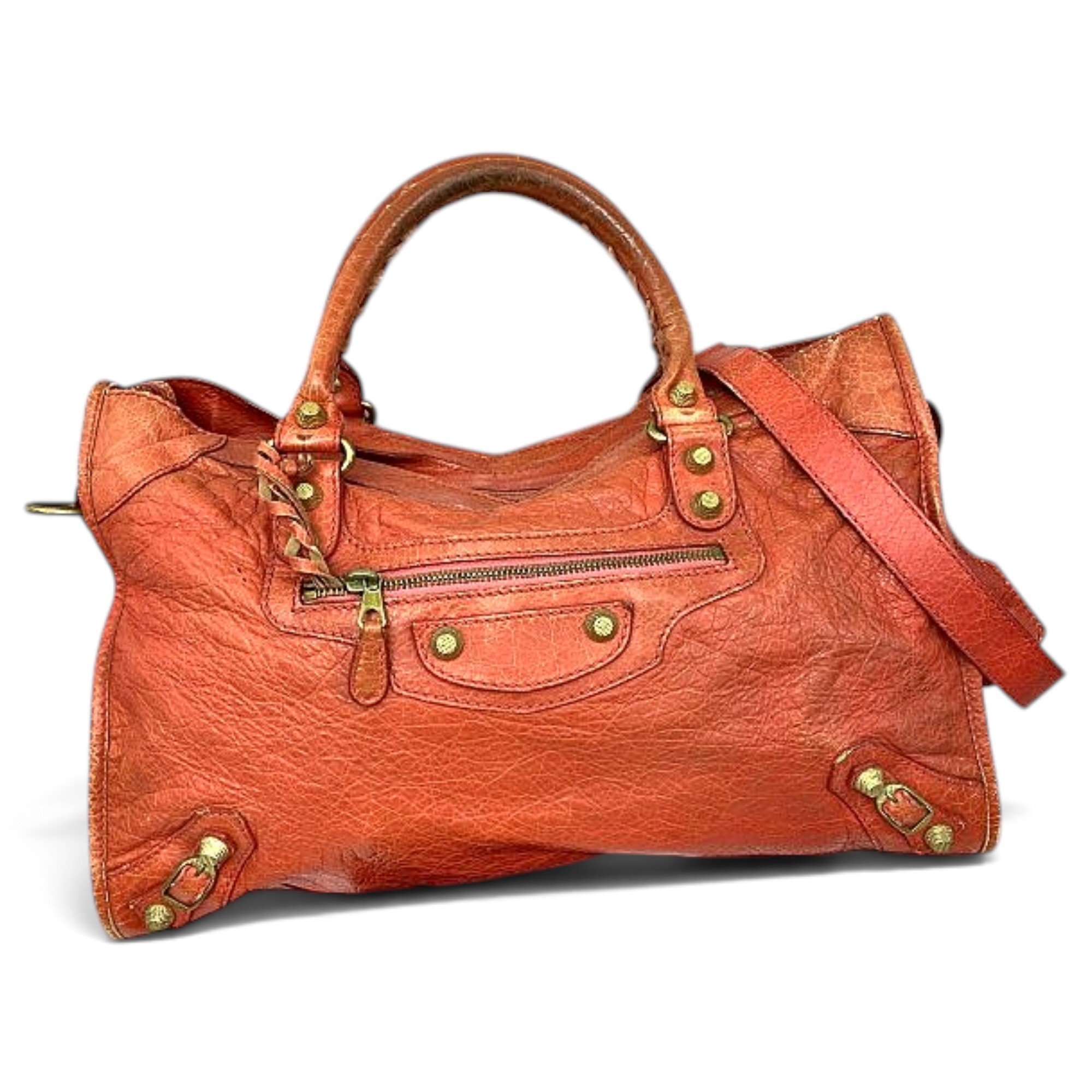 Balenciaga City leather handbag