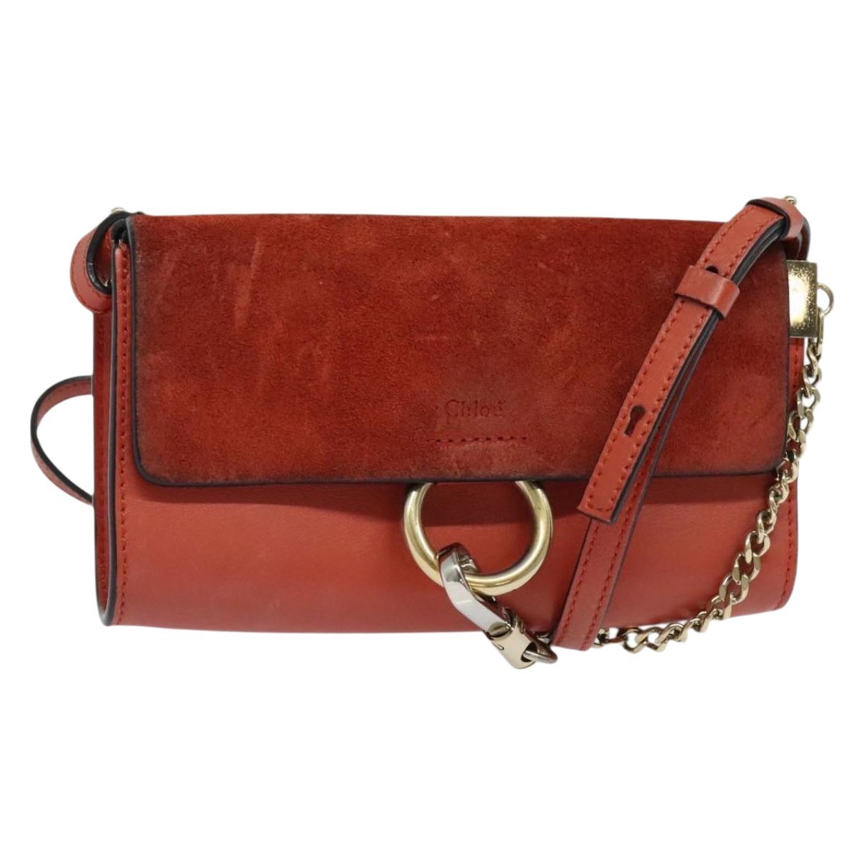 Faye leather handbag