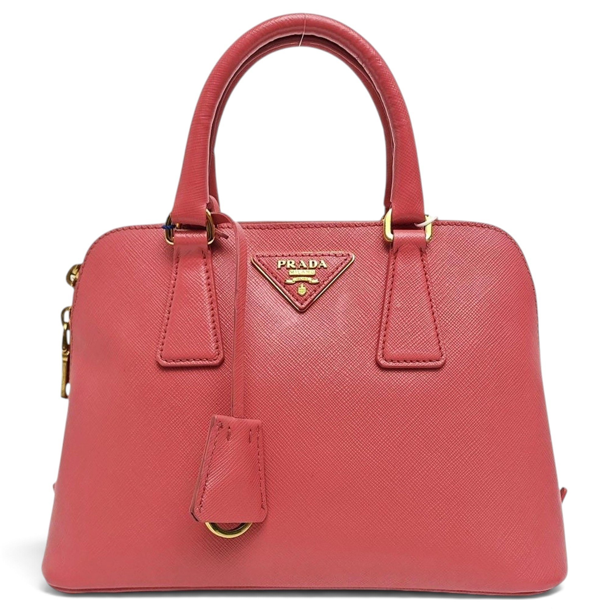 Promenade leather handbag