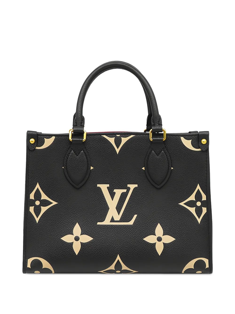 2021-2026 Bicolor Monogram Empreinte Giant Onthego PM satchel