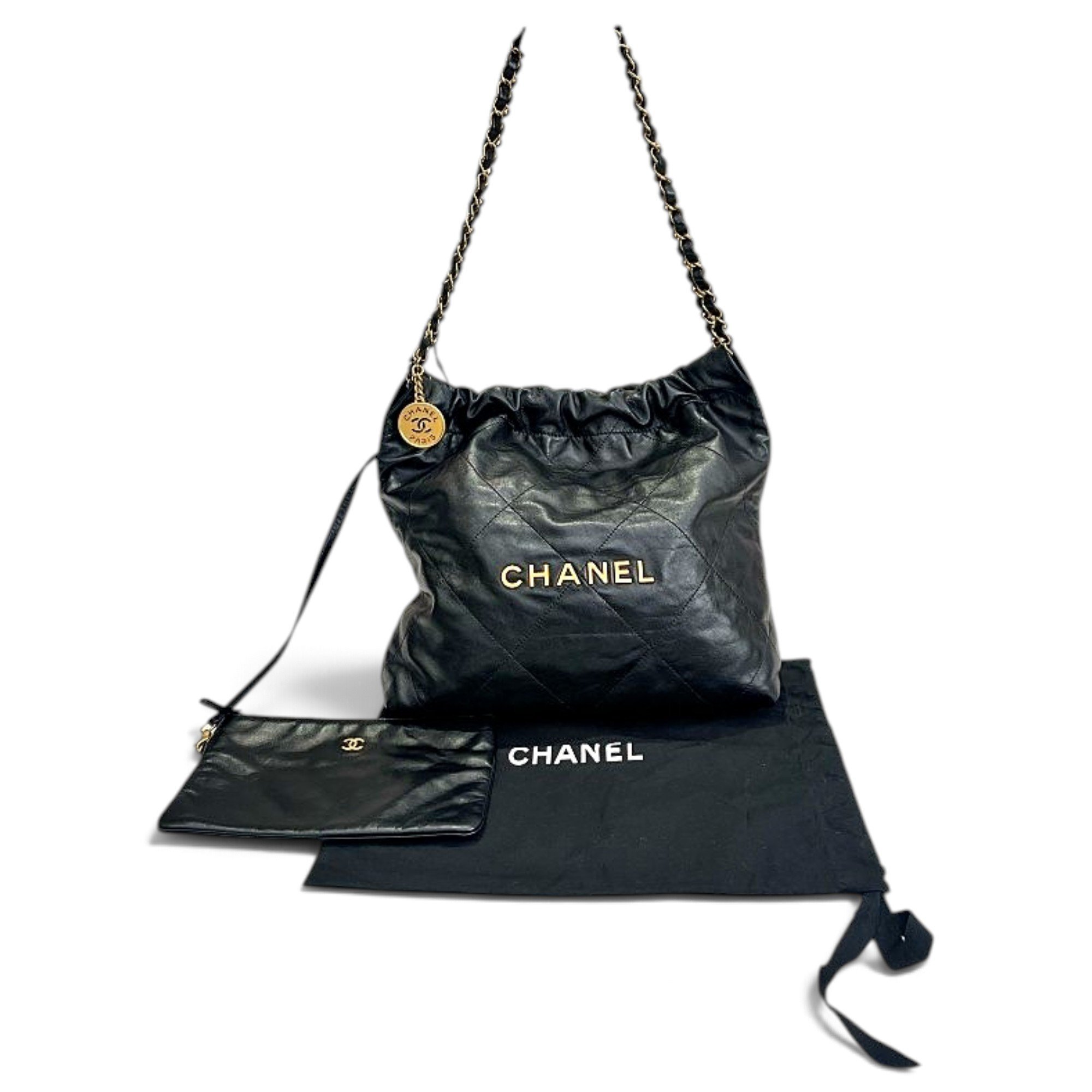 Chanel 22 leather crossbody bag