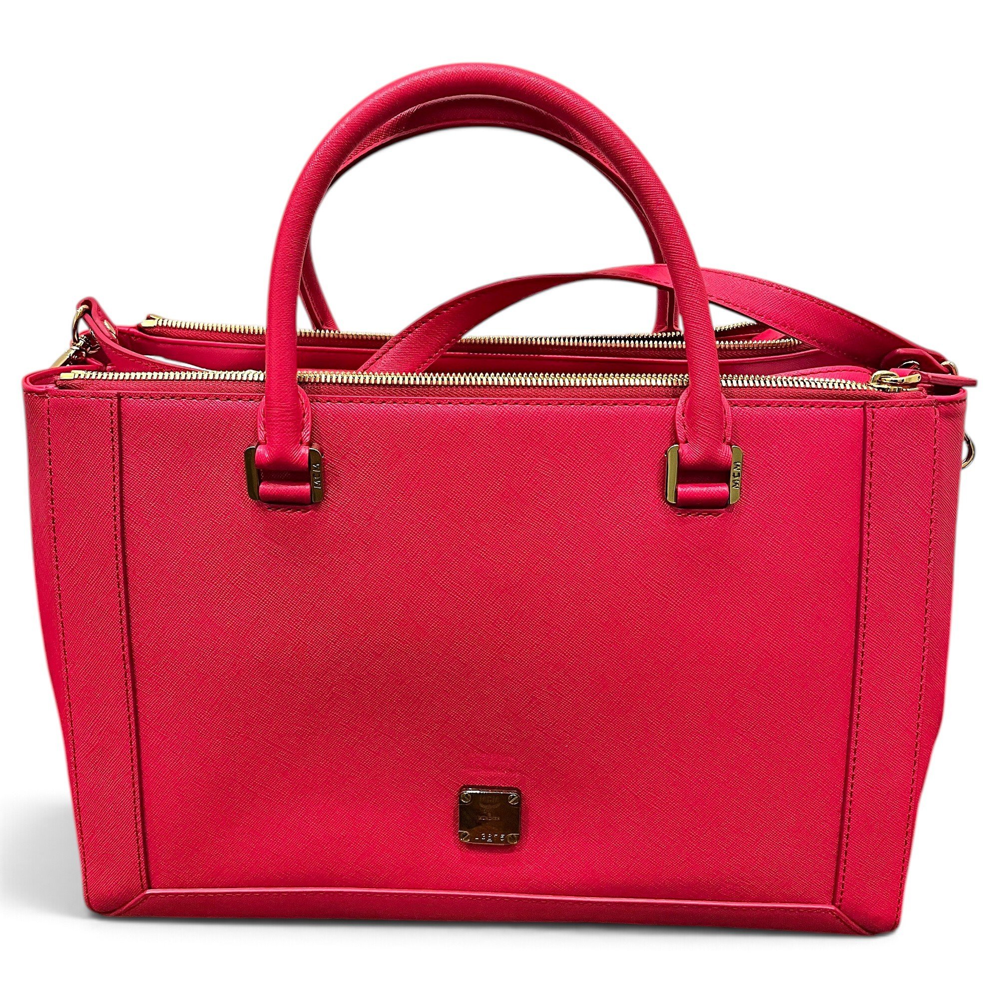 Leather tote