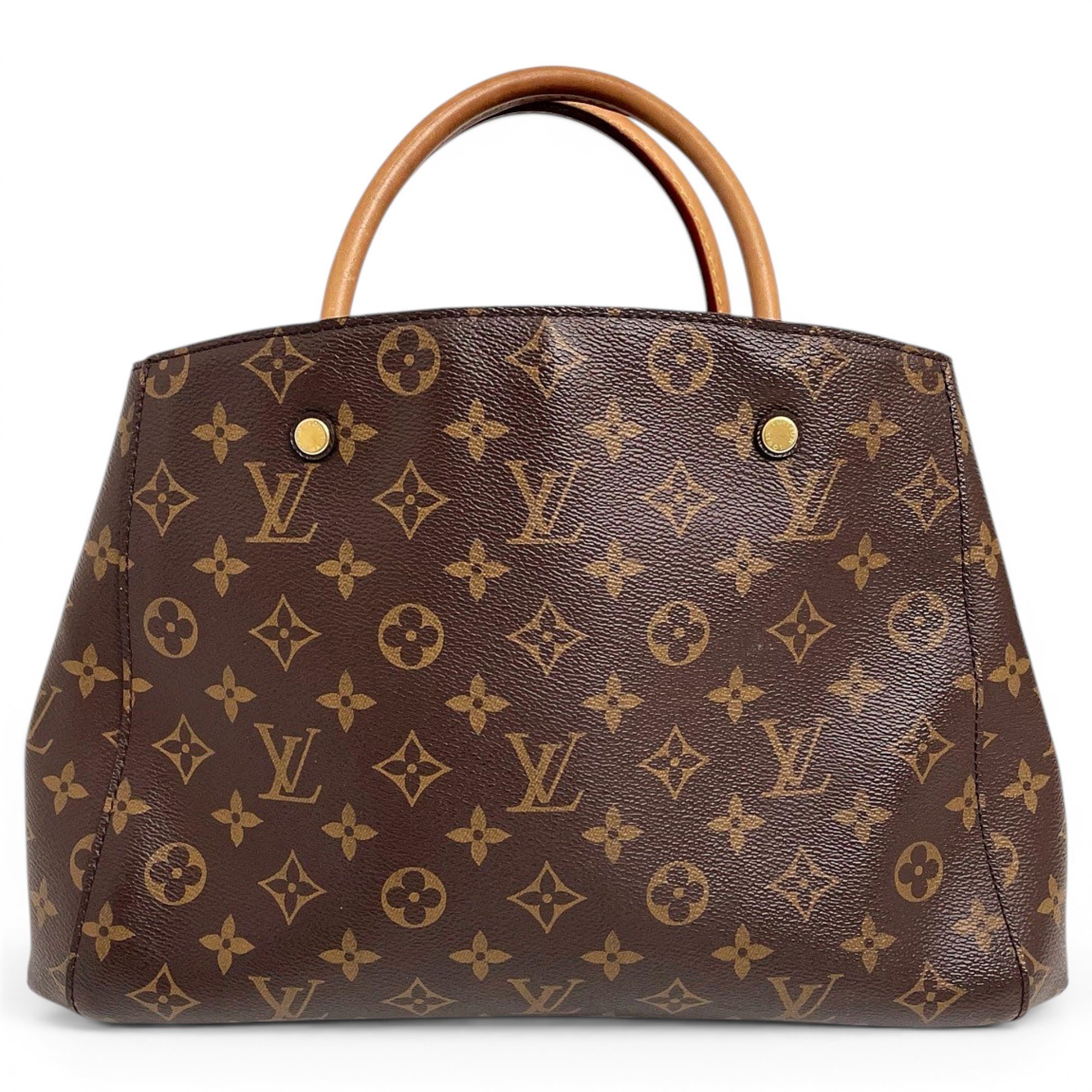 Graceful leather handbag