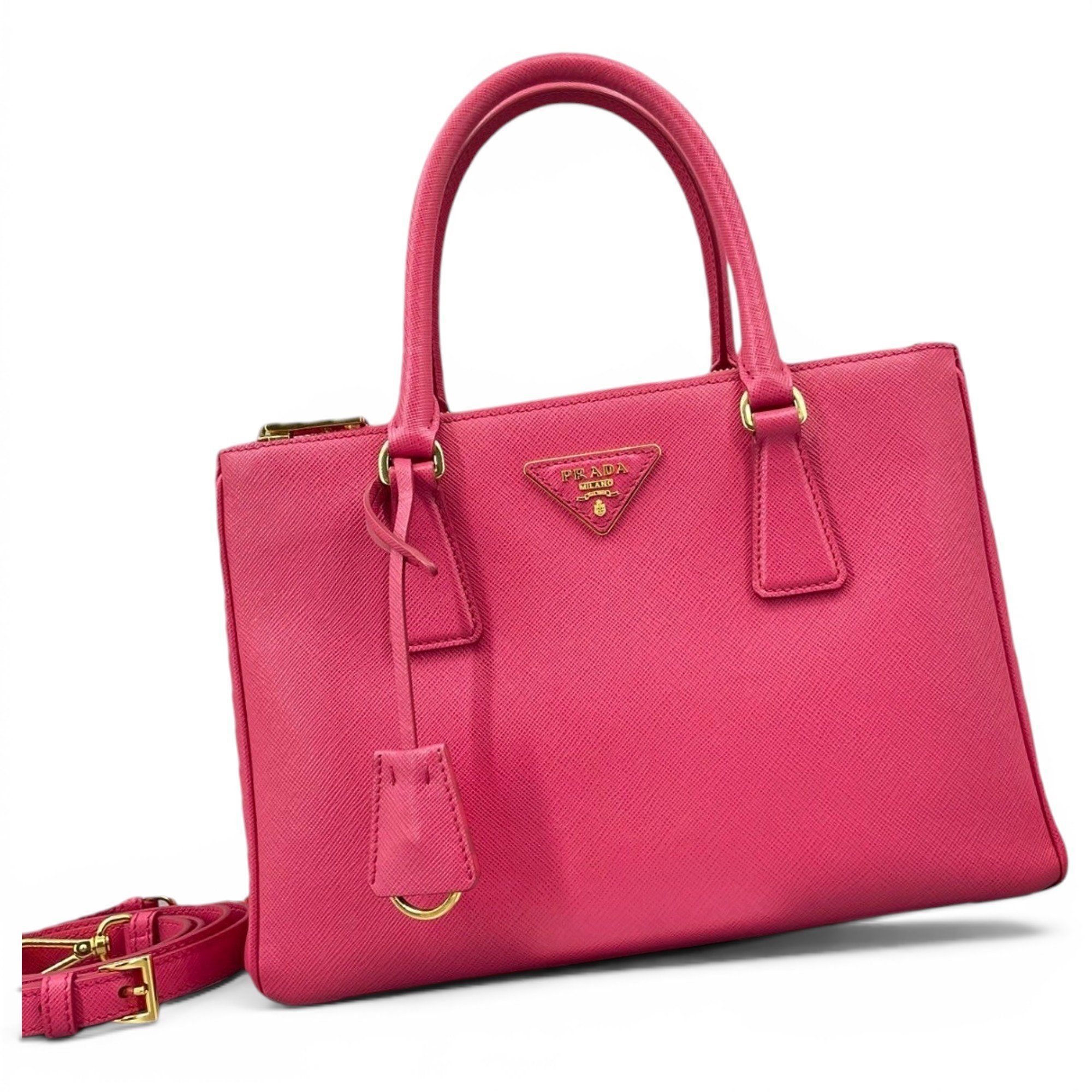 Galleria leather handbag