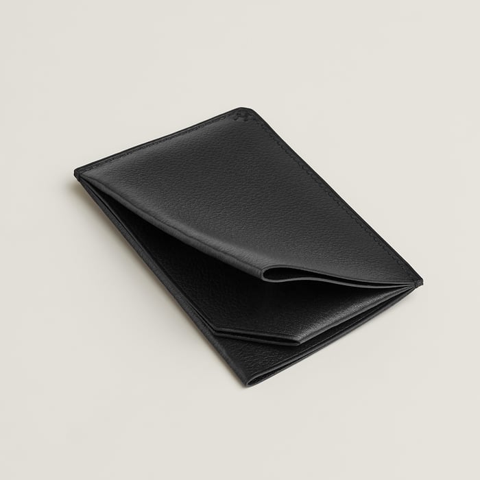 Noir H Sellier Colorfil Card Holder