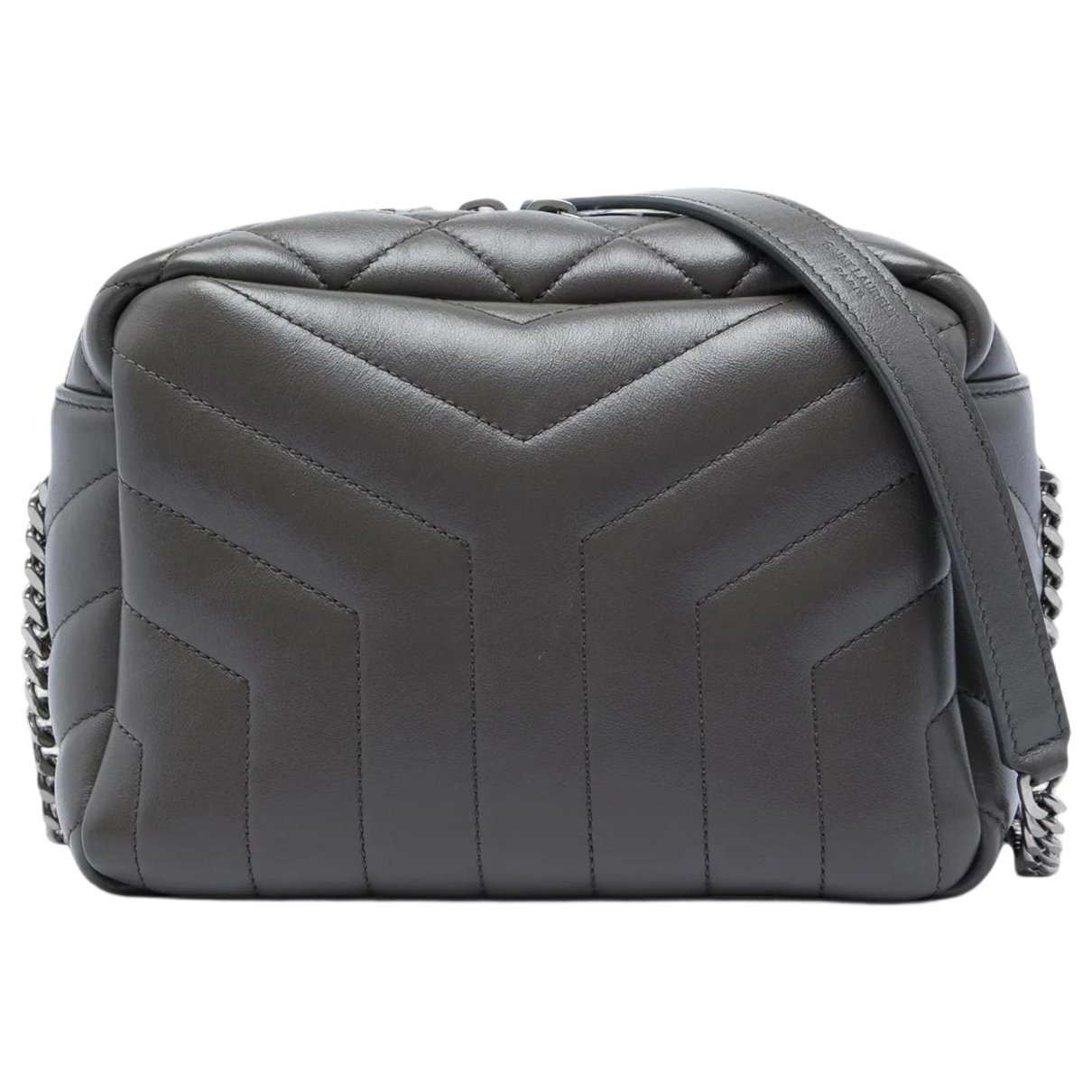Loulou leather bowling bag