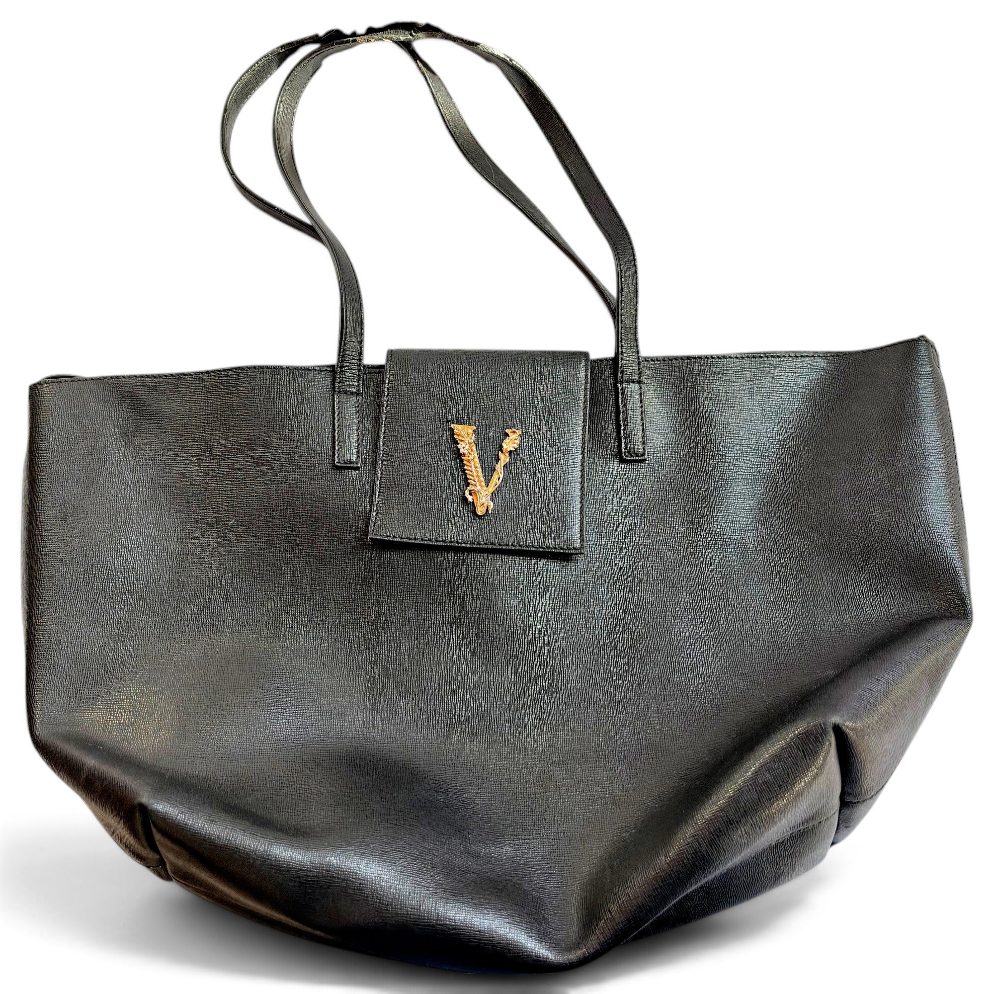 Versace Vegan leather tote