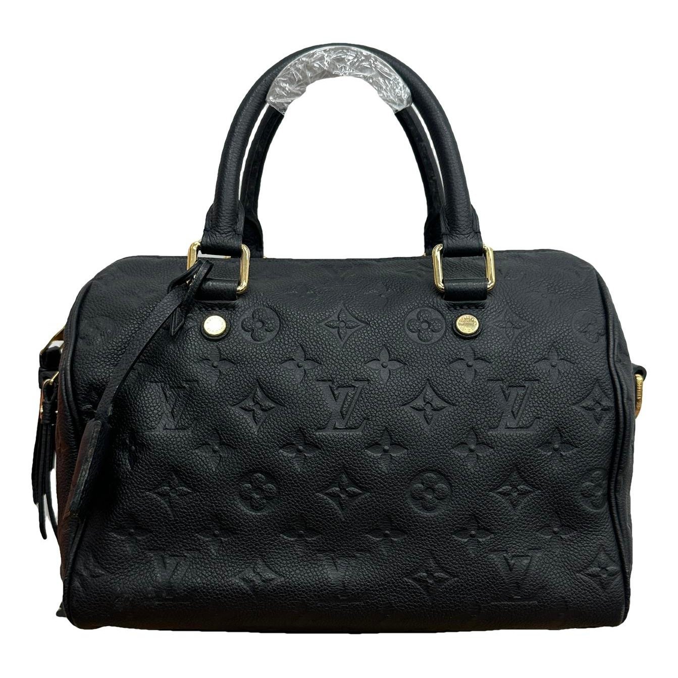 Speedy leather handbag