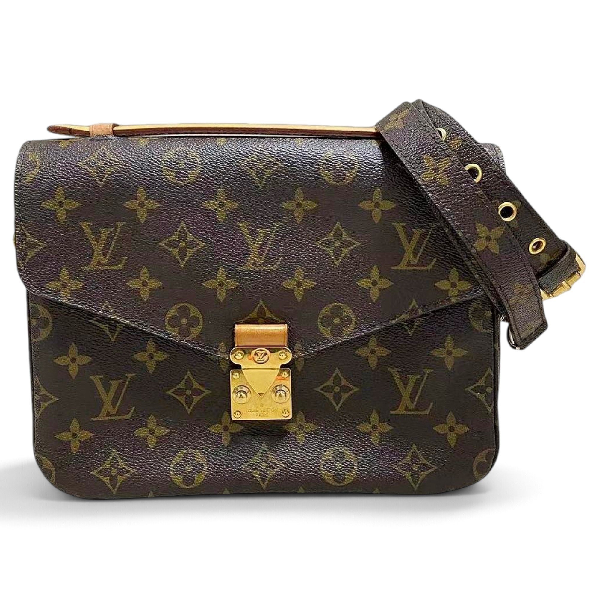 Metis leather crossbody bag