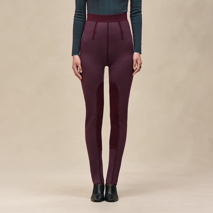 Rouge Bordeaux Jodhpur Pants