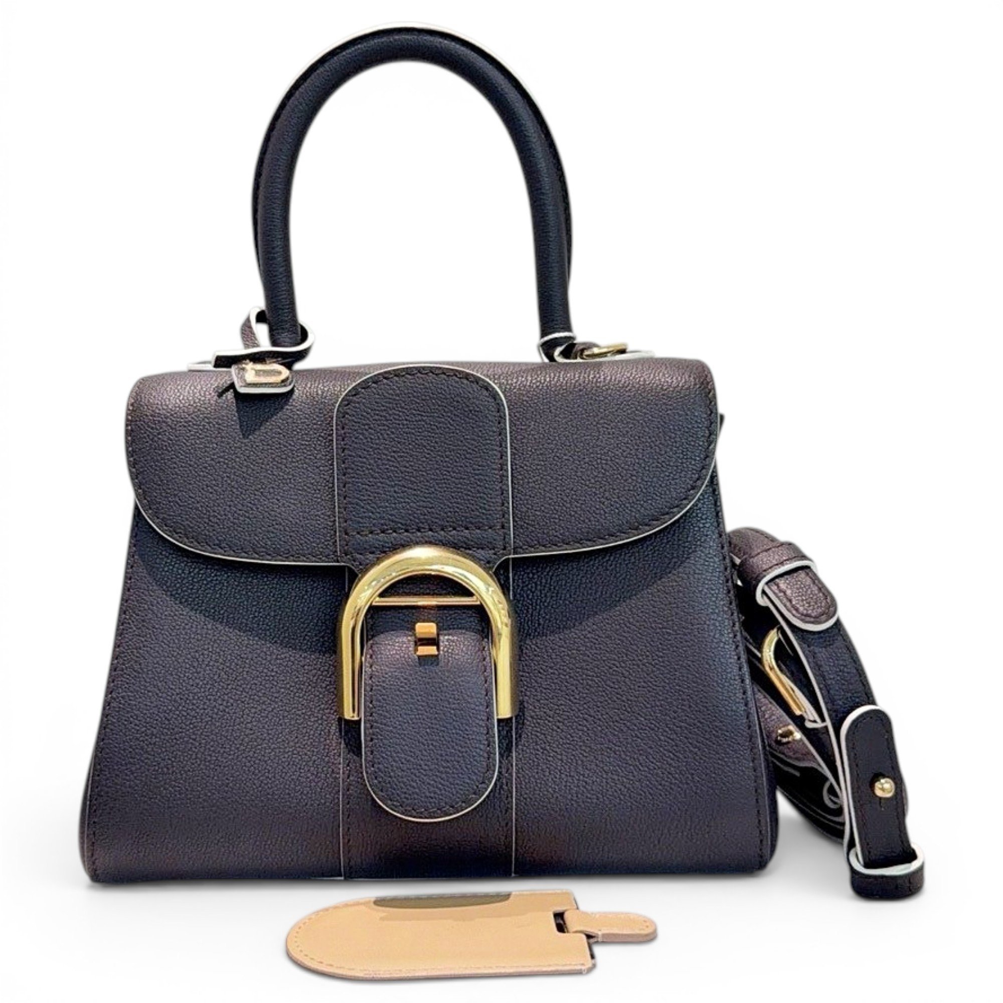 Brillant leather handbag