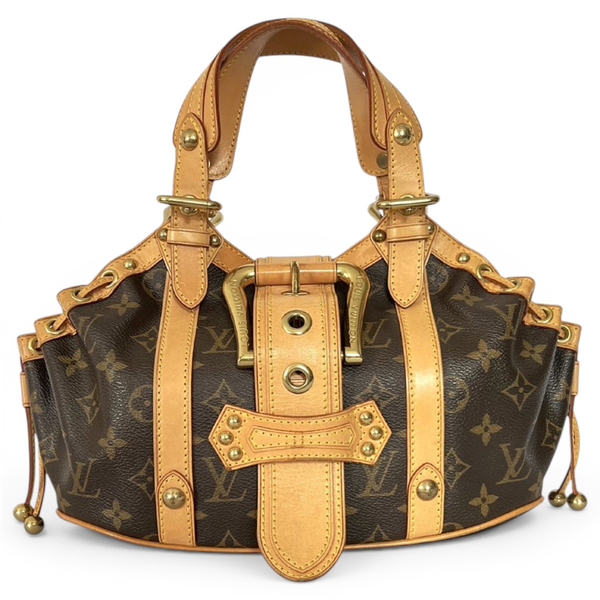 Theda leather handbag