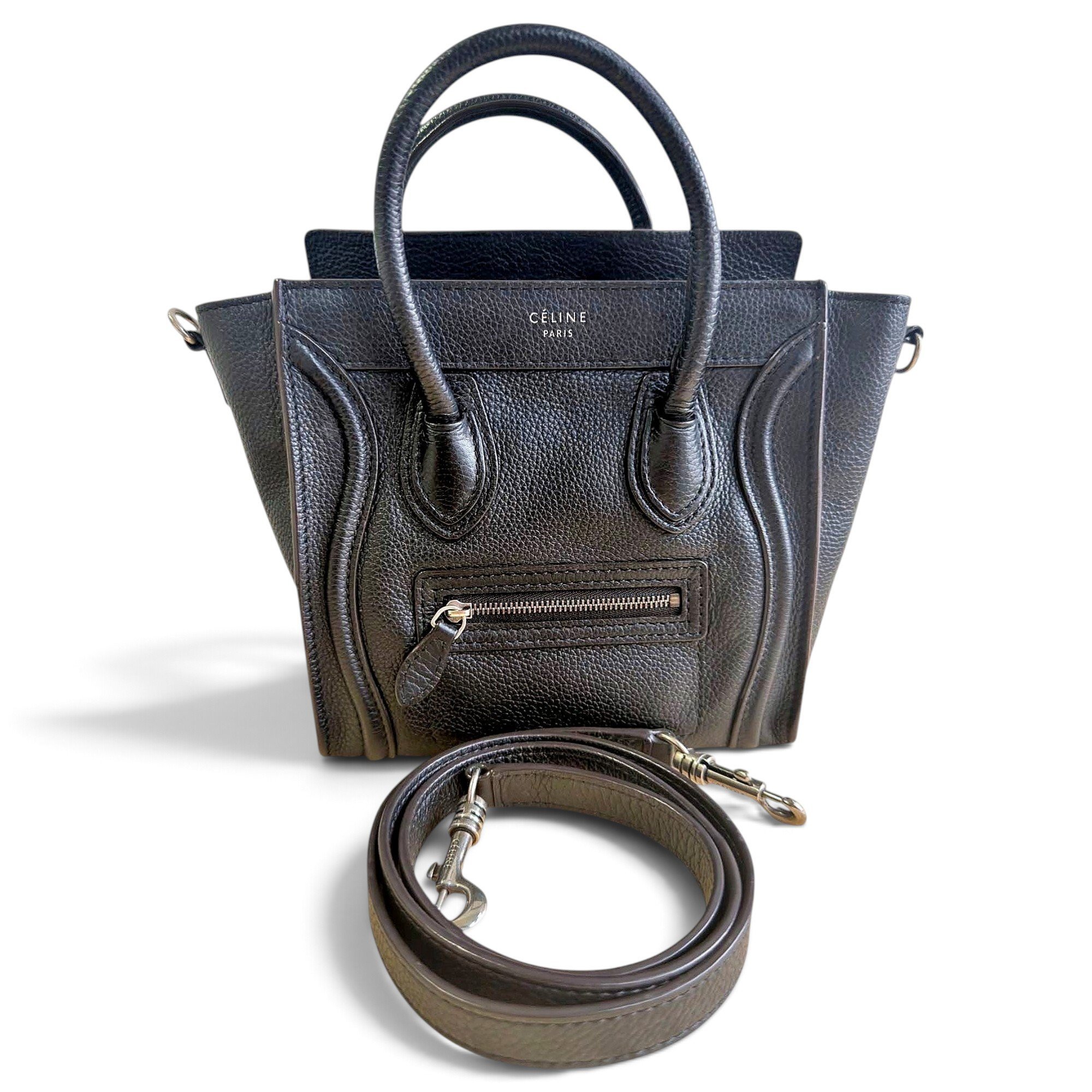 Luggage leather handbag