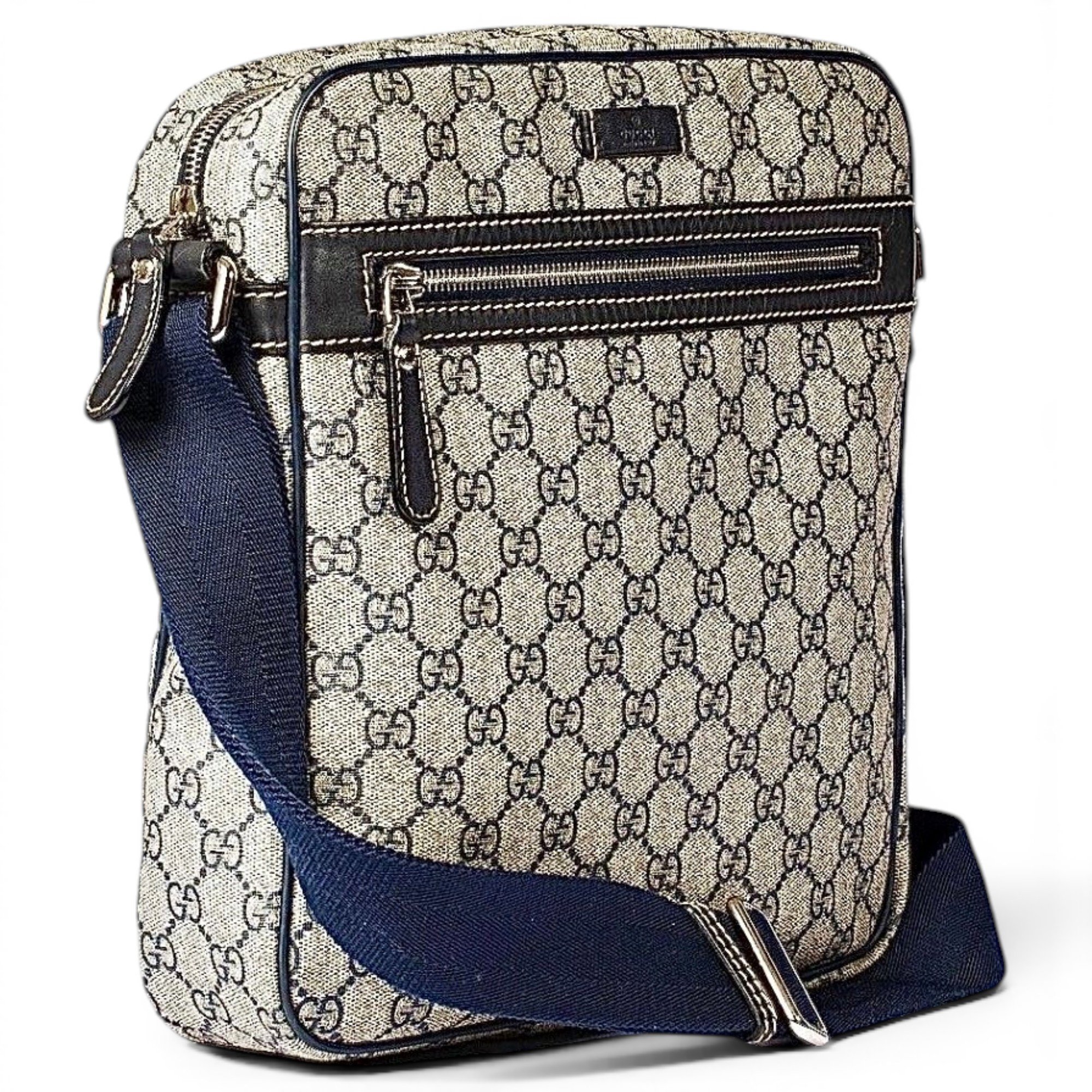 Ophidia Zip Around Camera leather crossbody bag
