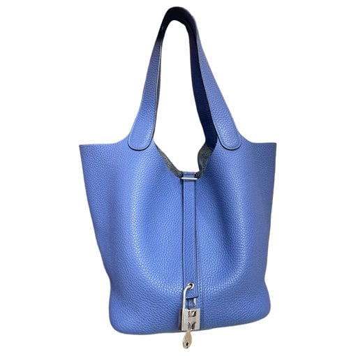 Picotin leather handbag