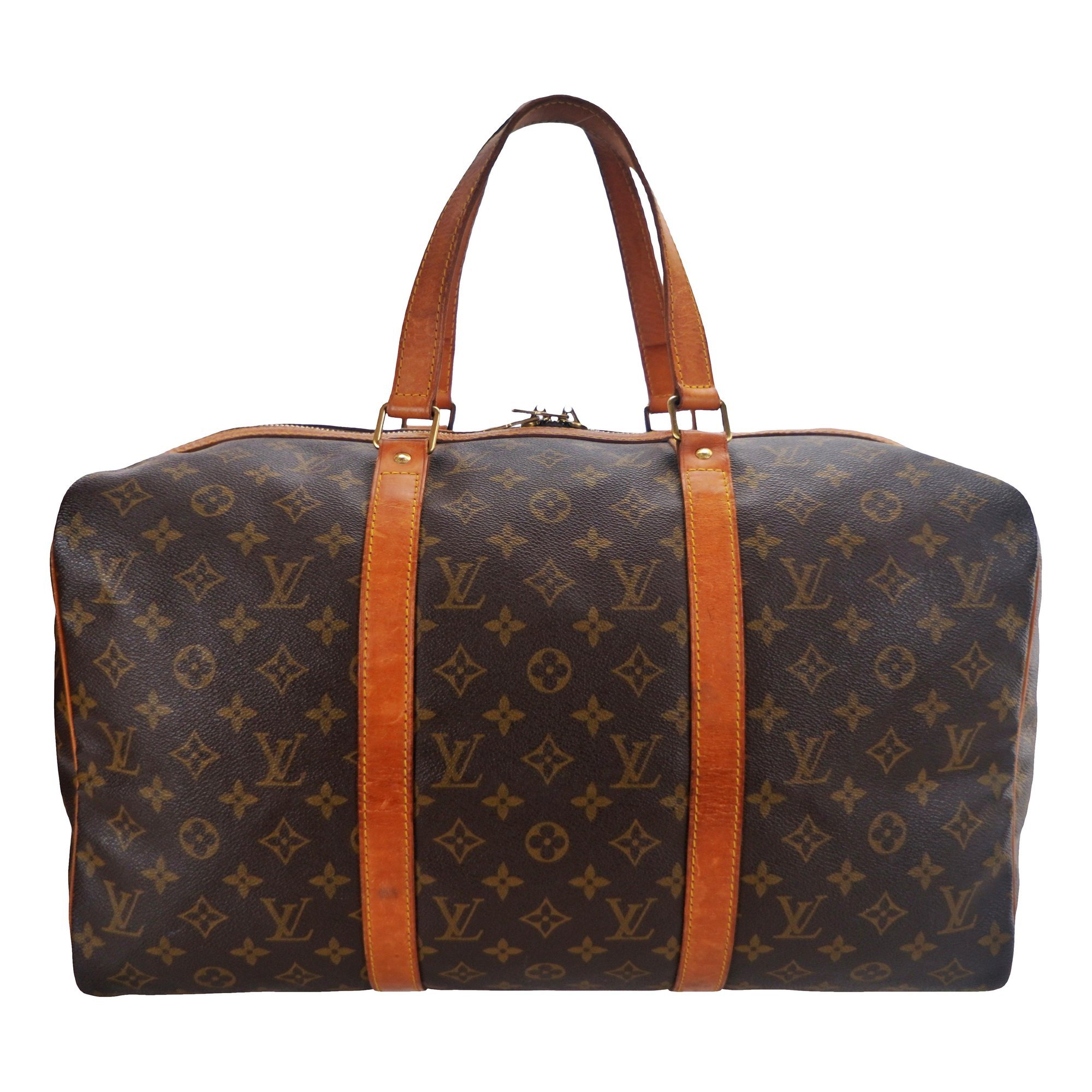 Sac souple leather 48h bag