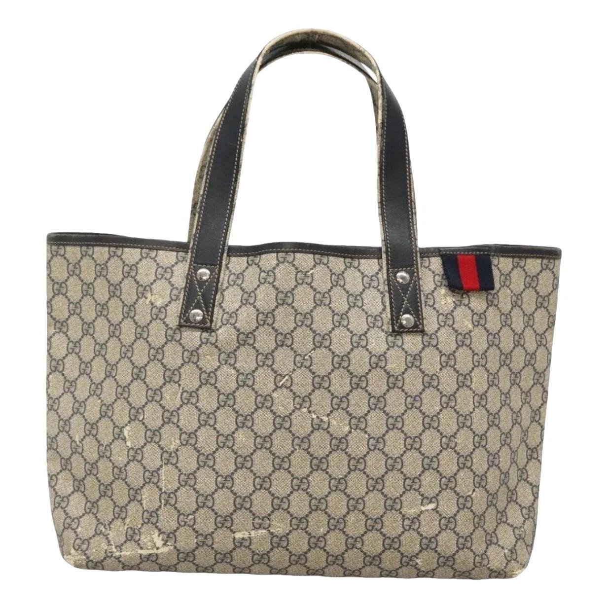 Leather tote