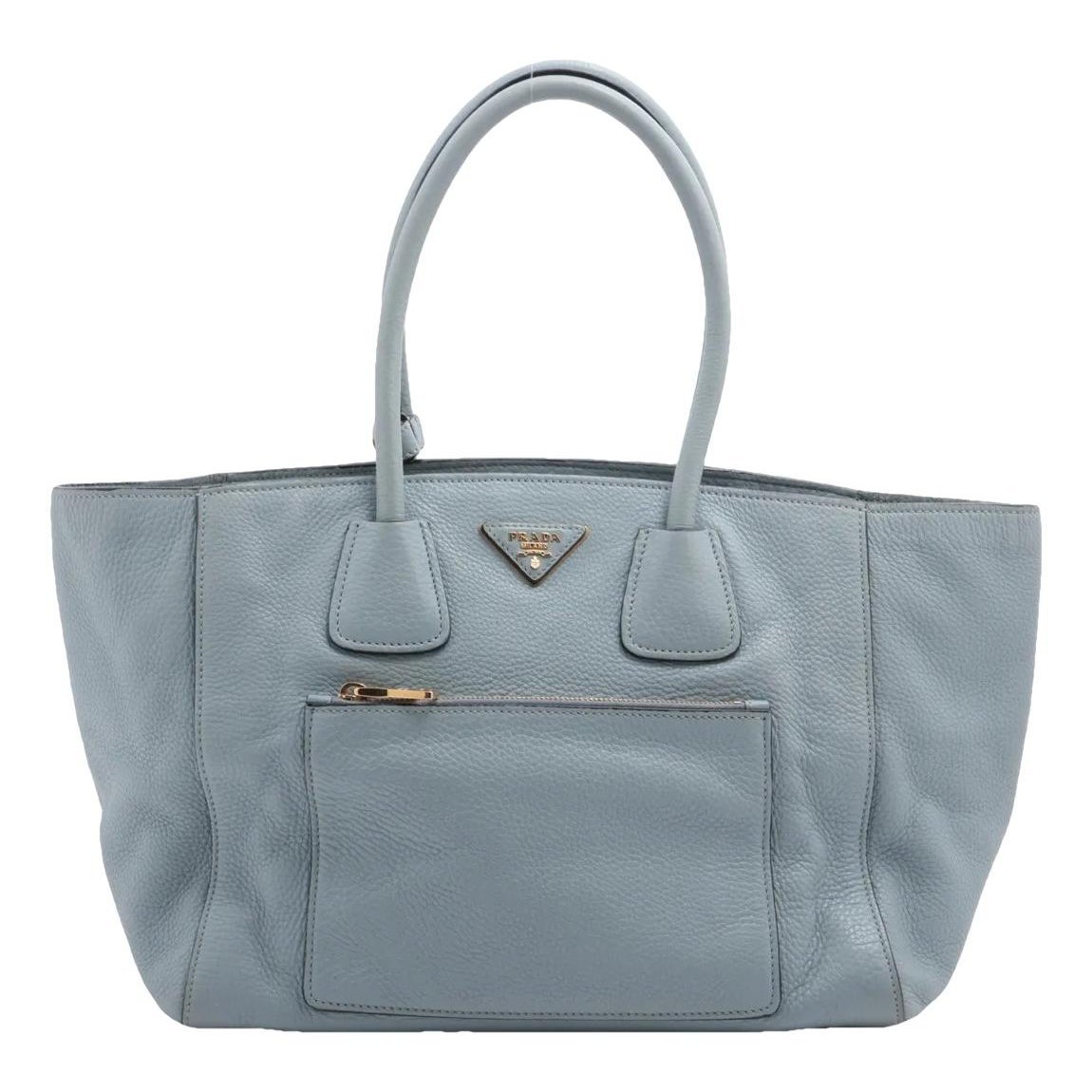 Leather tote