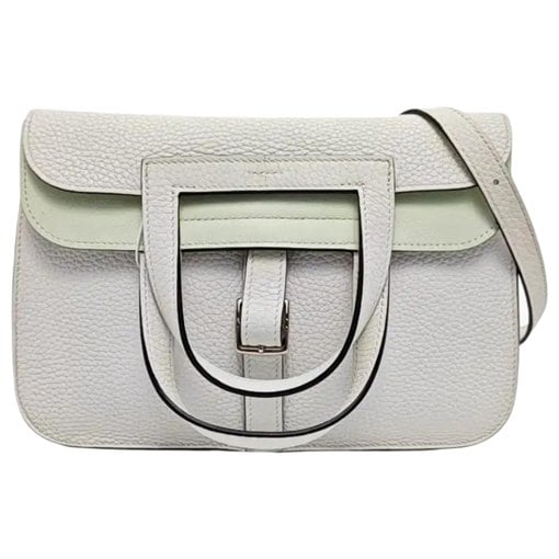 Halzan leather crossbody bag